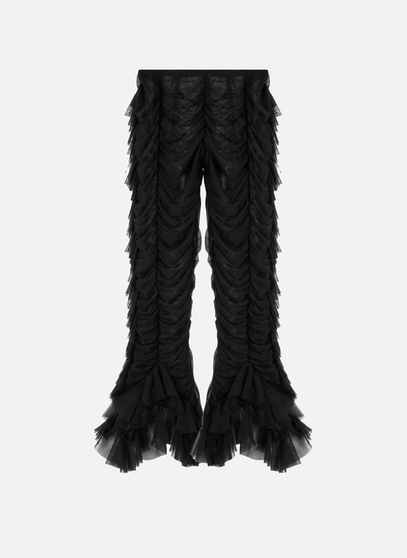 Ruched-effect trousers ESTER MANAS Ruched-effect trousers ESTER MANAS