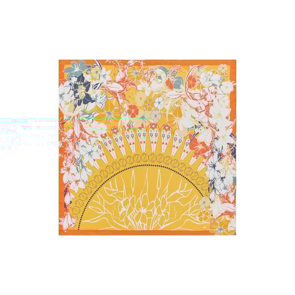 Carré de soie Chamade Or