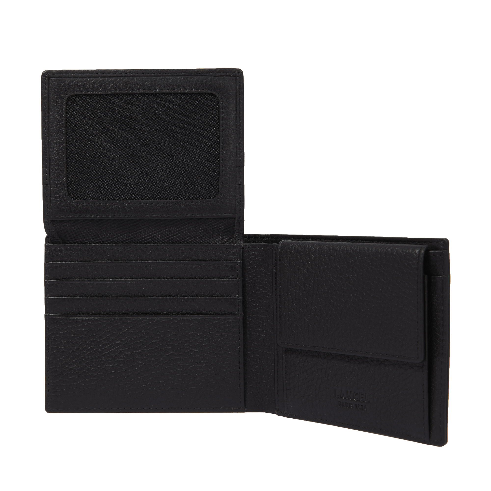 Portefeuille monnaie 8cc - come de lancel LANCEL Noir