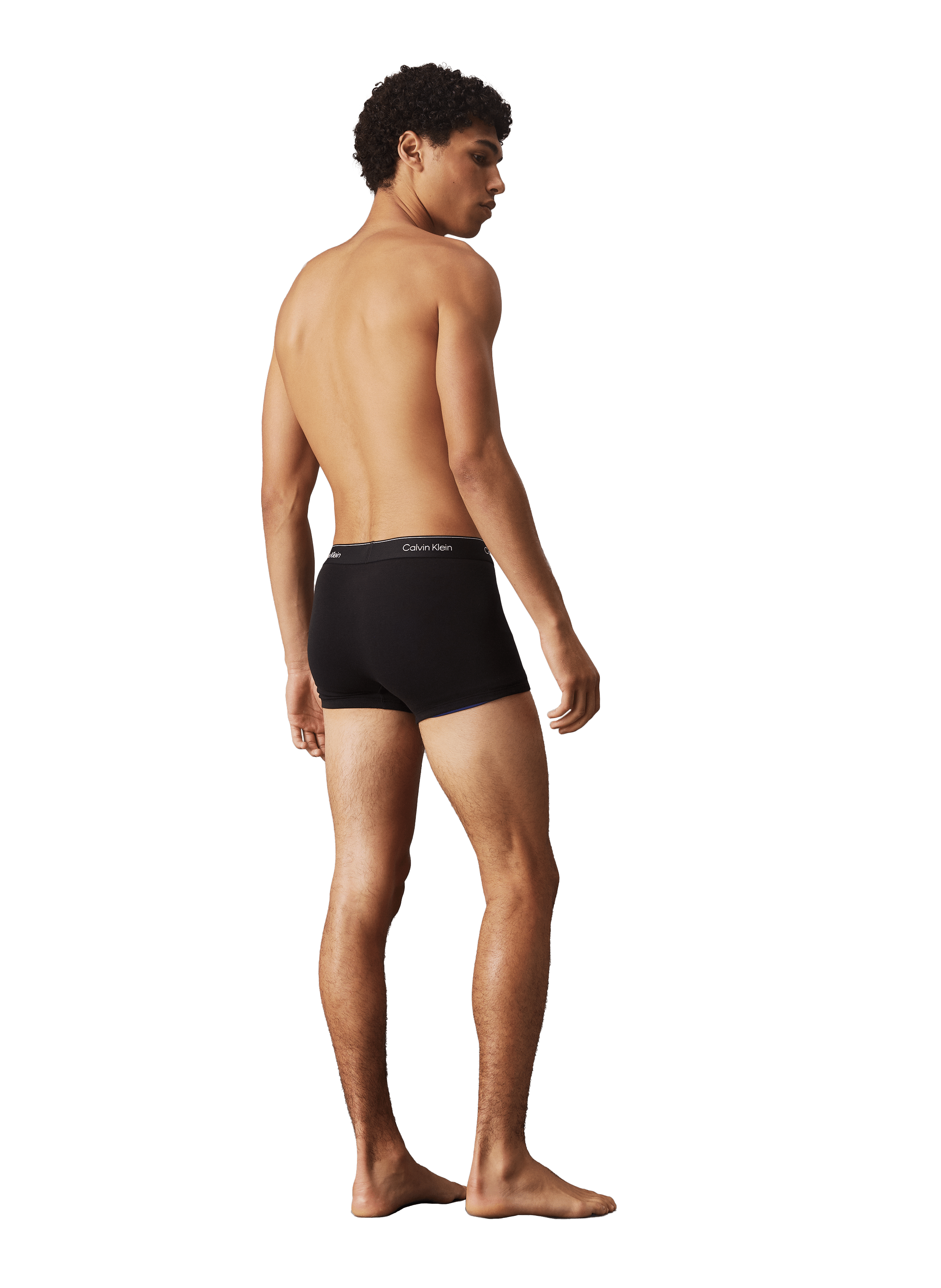  Pack of three cotton boxers Black