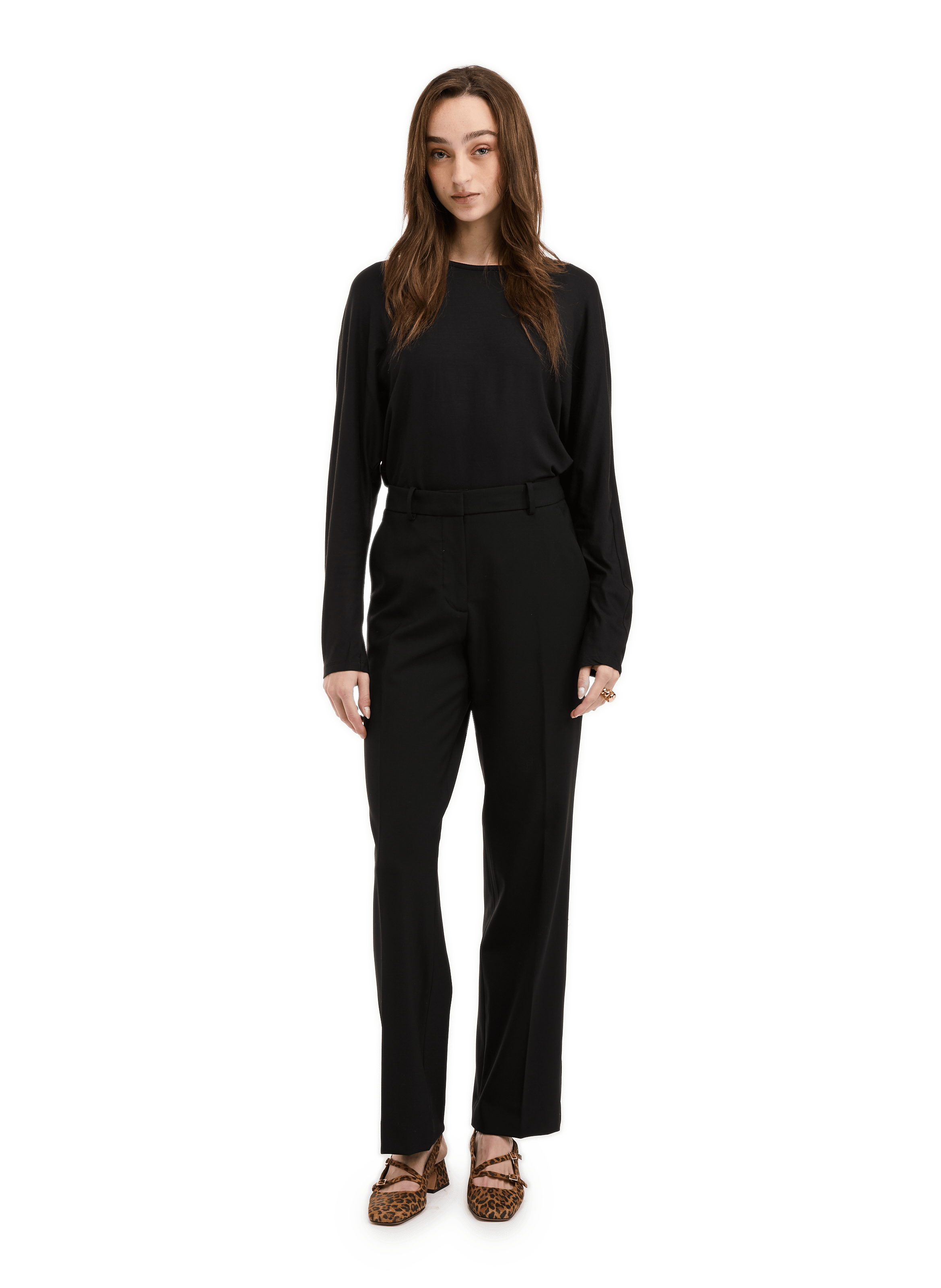 Sweatshirt haut de pyjama  CALVIN KLEIN Noir