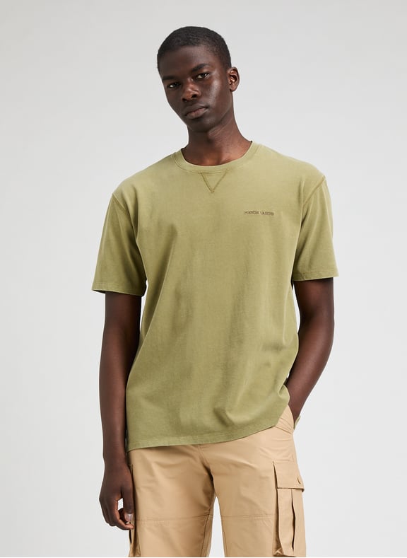 T-shirt Duras en coton Vert by MAISON LABICHE MAISON LABICHE T-shirt Duras en coton Vert