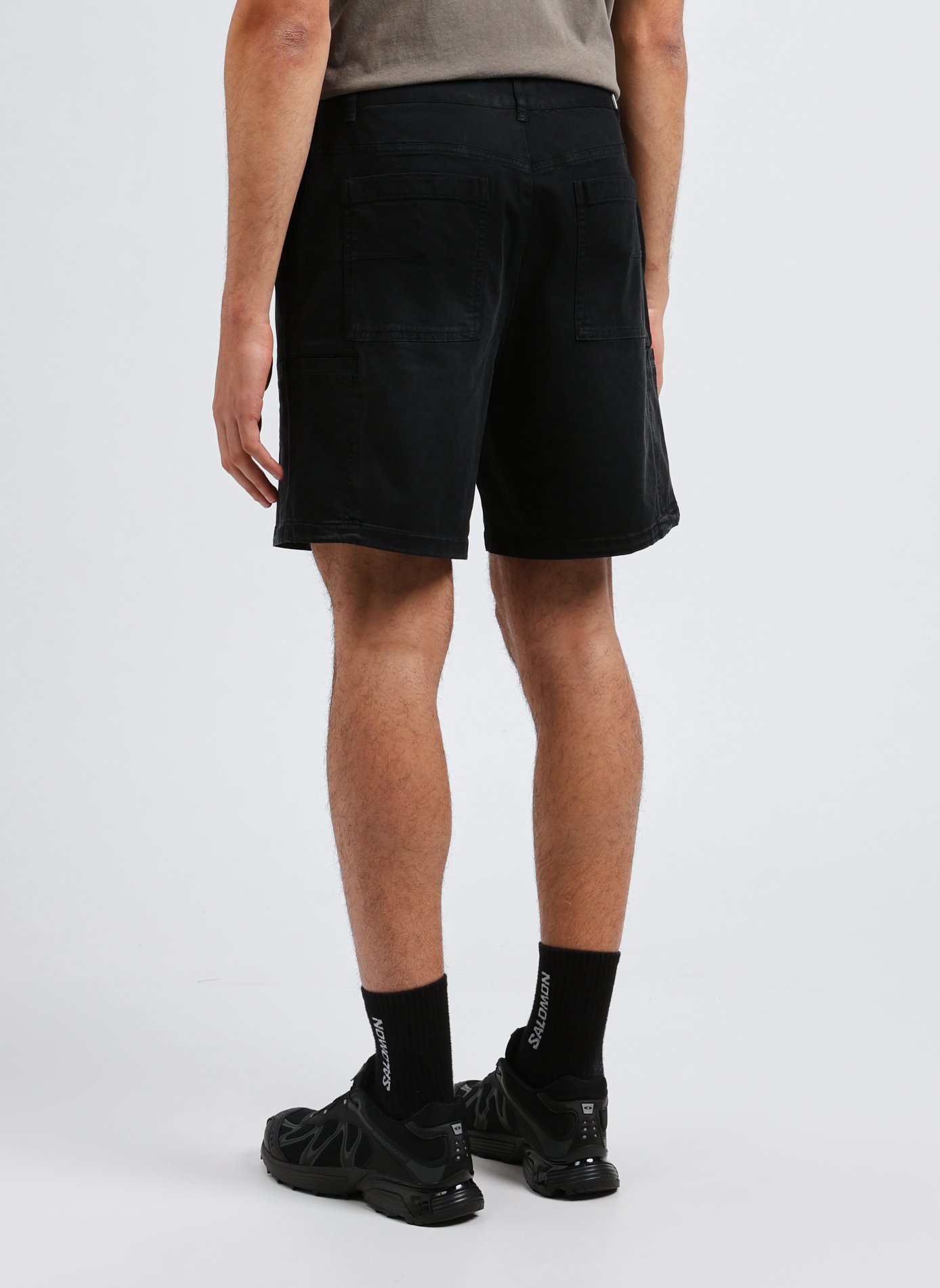Short straight cargo REPRESENT Black