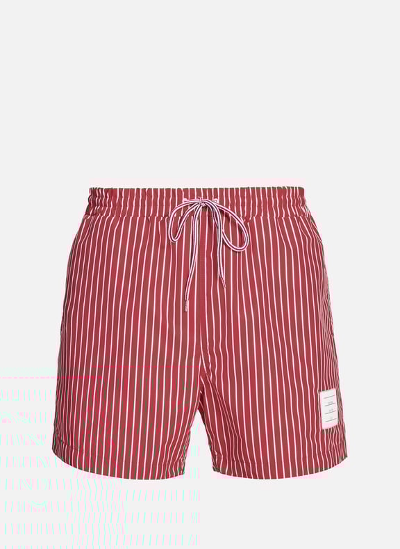 Short à rayures Rouge by THOM BROWNE THOM BROWNE Short à rayures Rouge