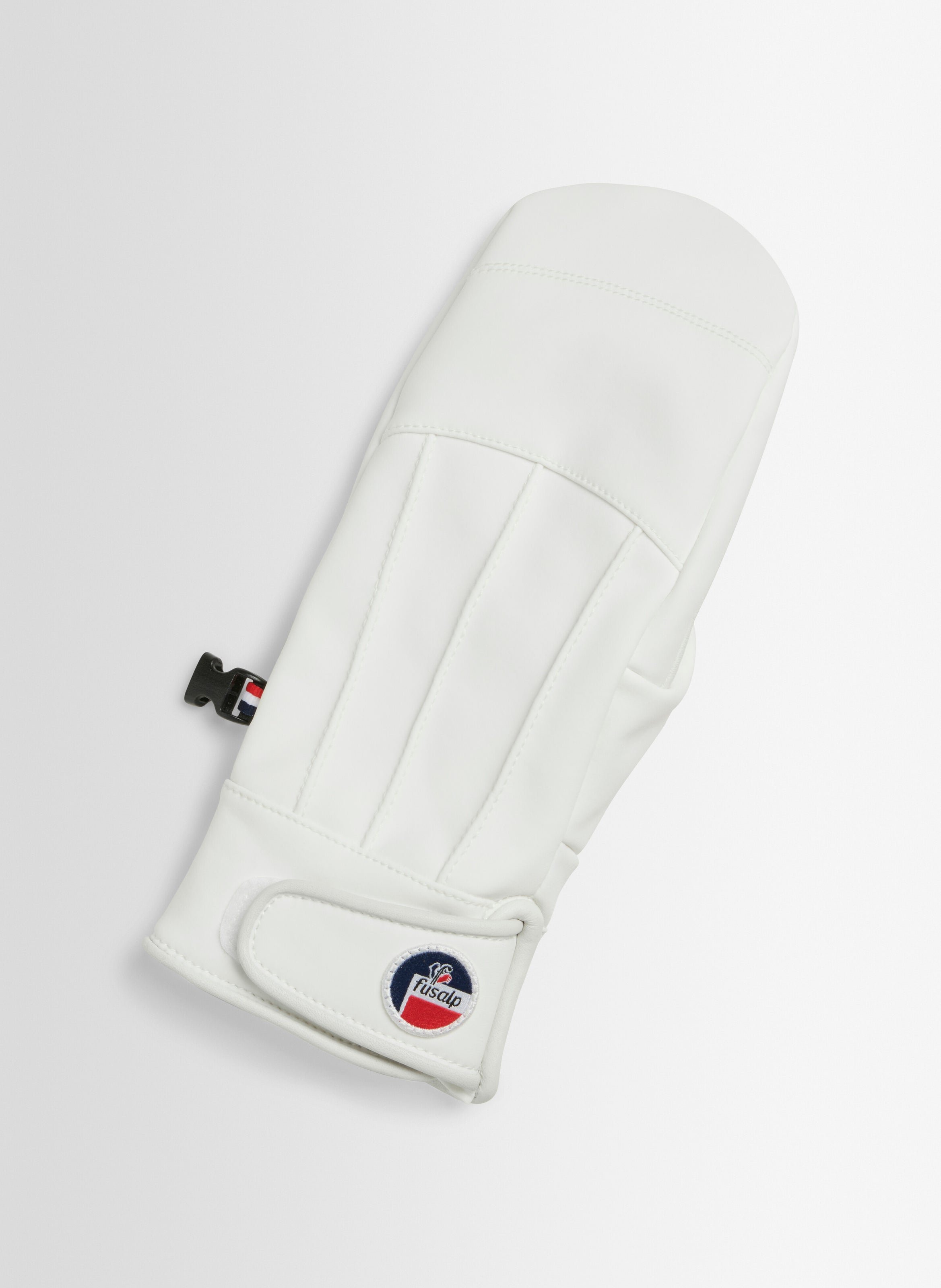 Moufles de ski glacier mitten polyester FUSALP Blanc