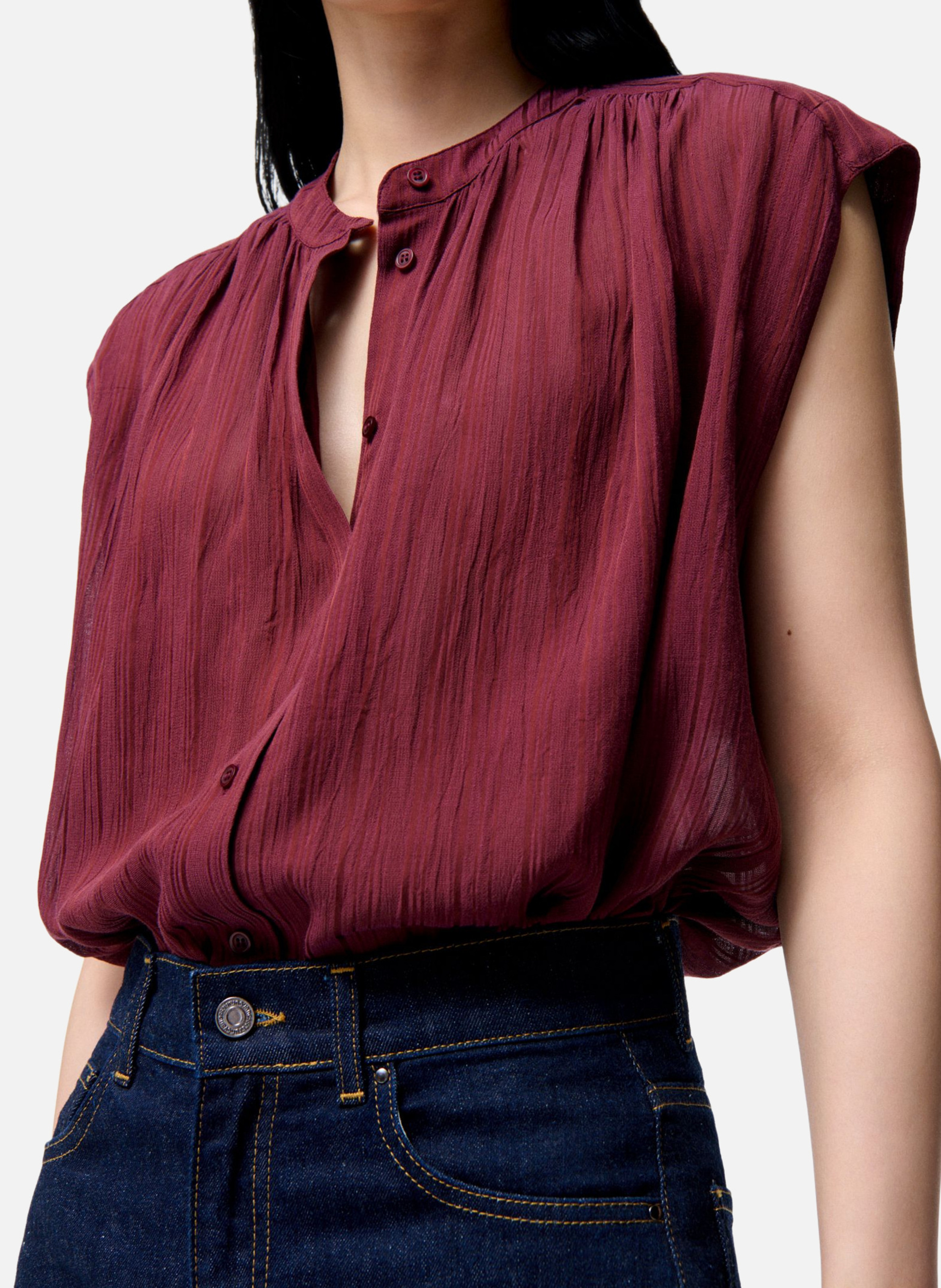 Blouse clio VANESSA BRUNO Rouge