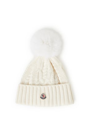 Wool and cashmere beanie MONCLER Wool and cashmere beanie MONCLER