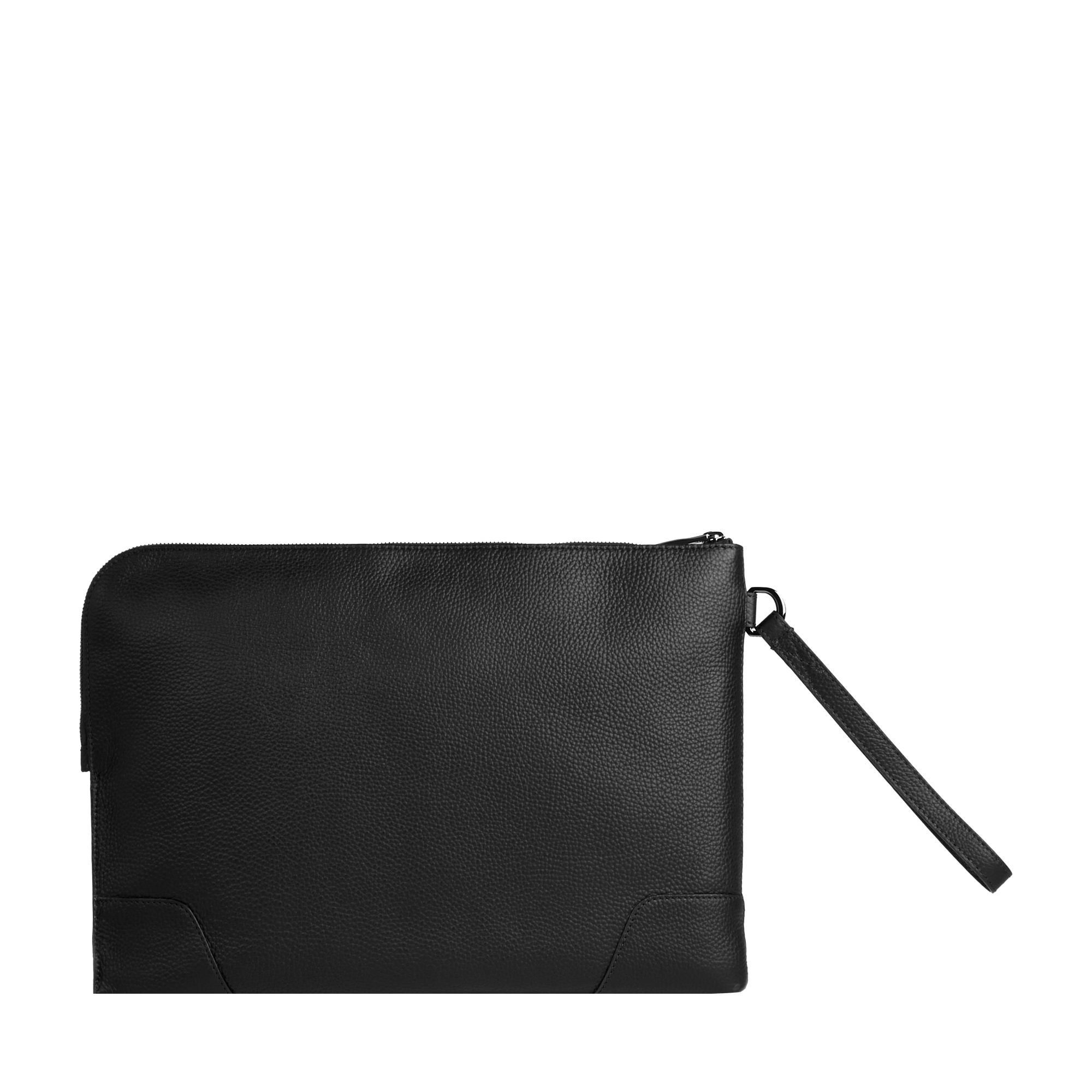 Pochette zippée l charlie de lancel en cuir LANCEL Noir