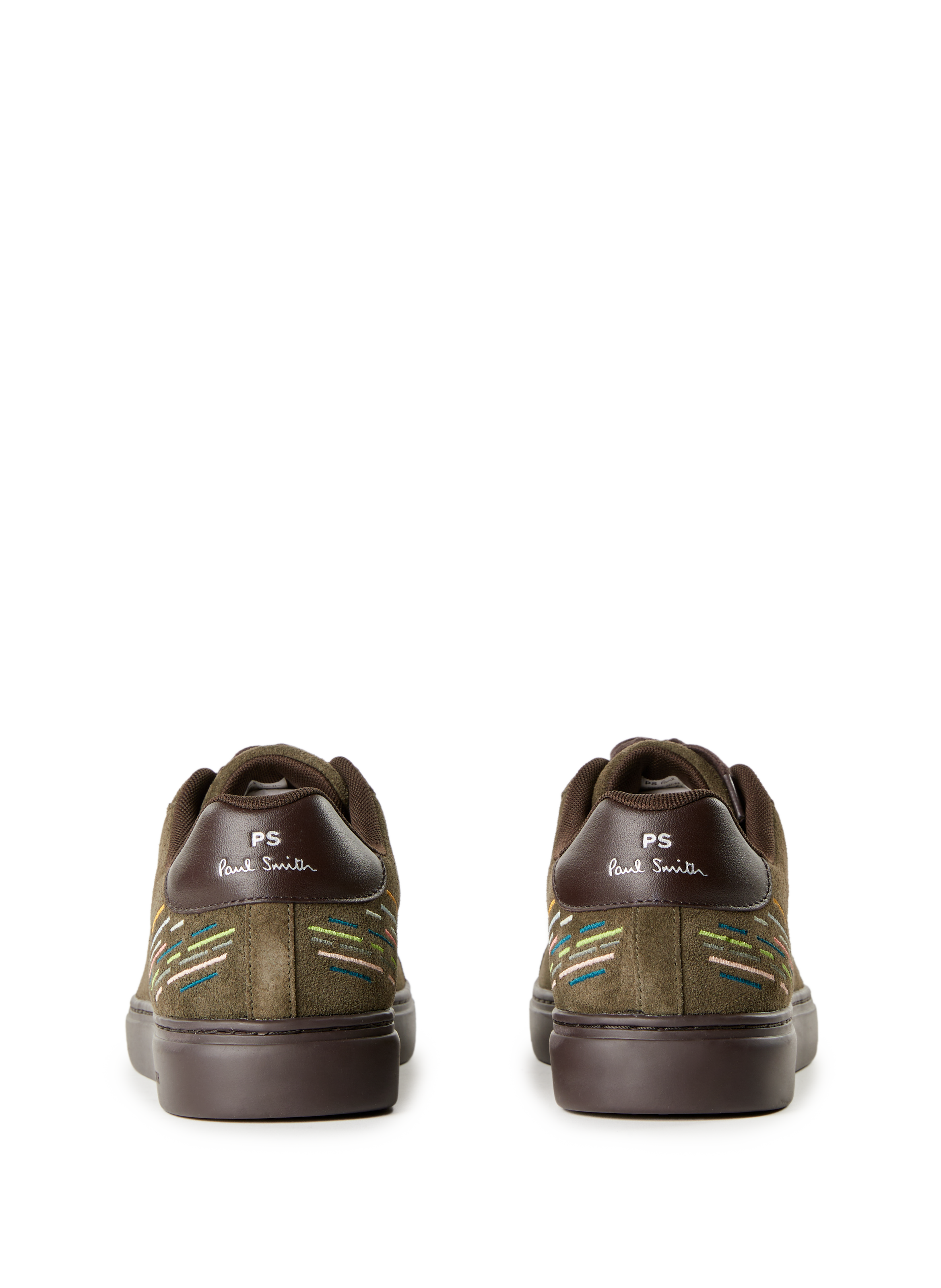 Baskets Rex en cuir PAUL SMITH Kaki