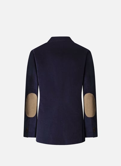 Blazer col tailleur en coton mélangé FACONNABLE Blazer col tailleur en coton mélangé FACONNABLE