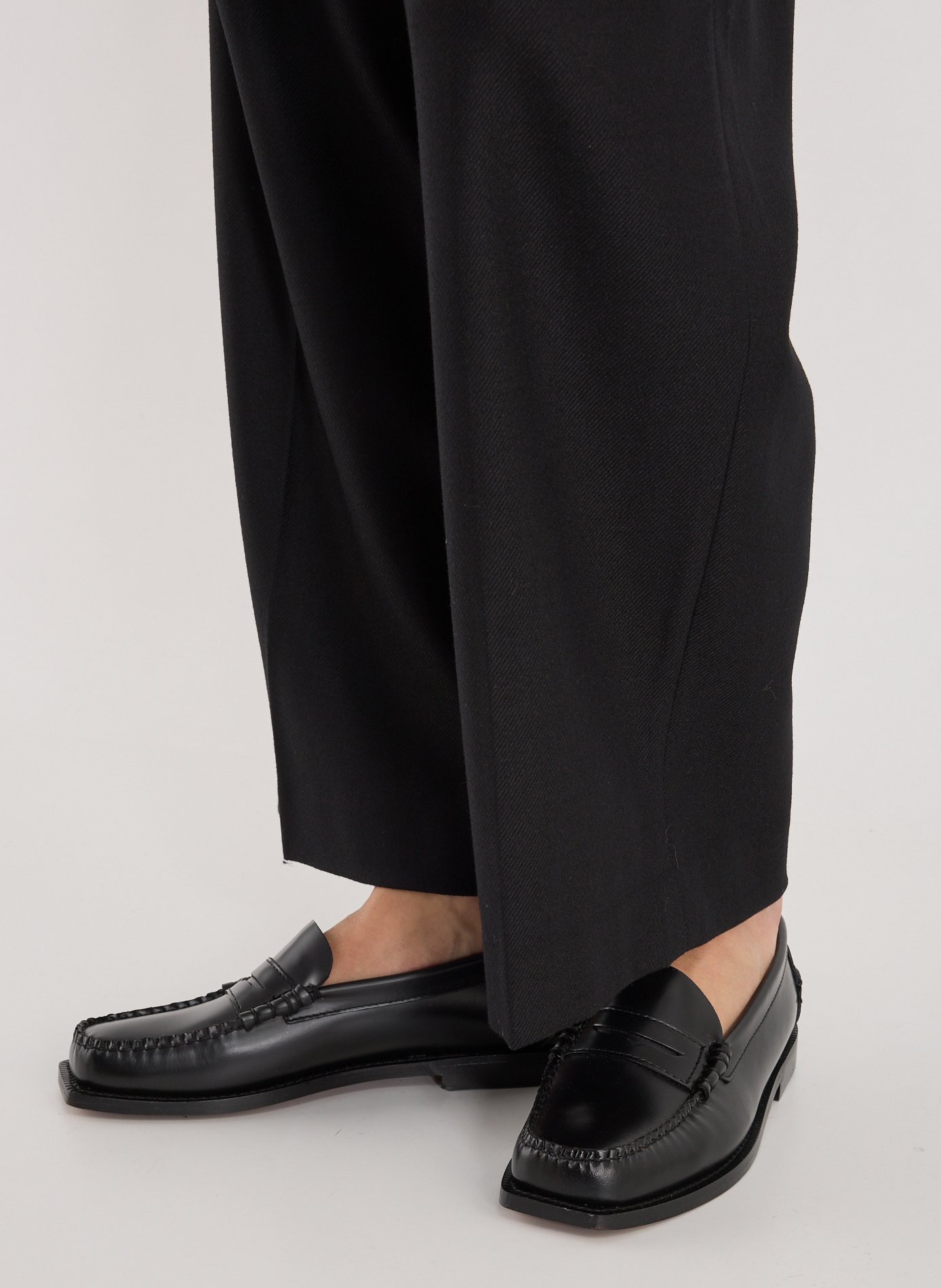 Calfskin leather loafers SEBAGO Black