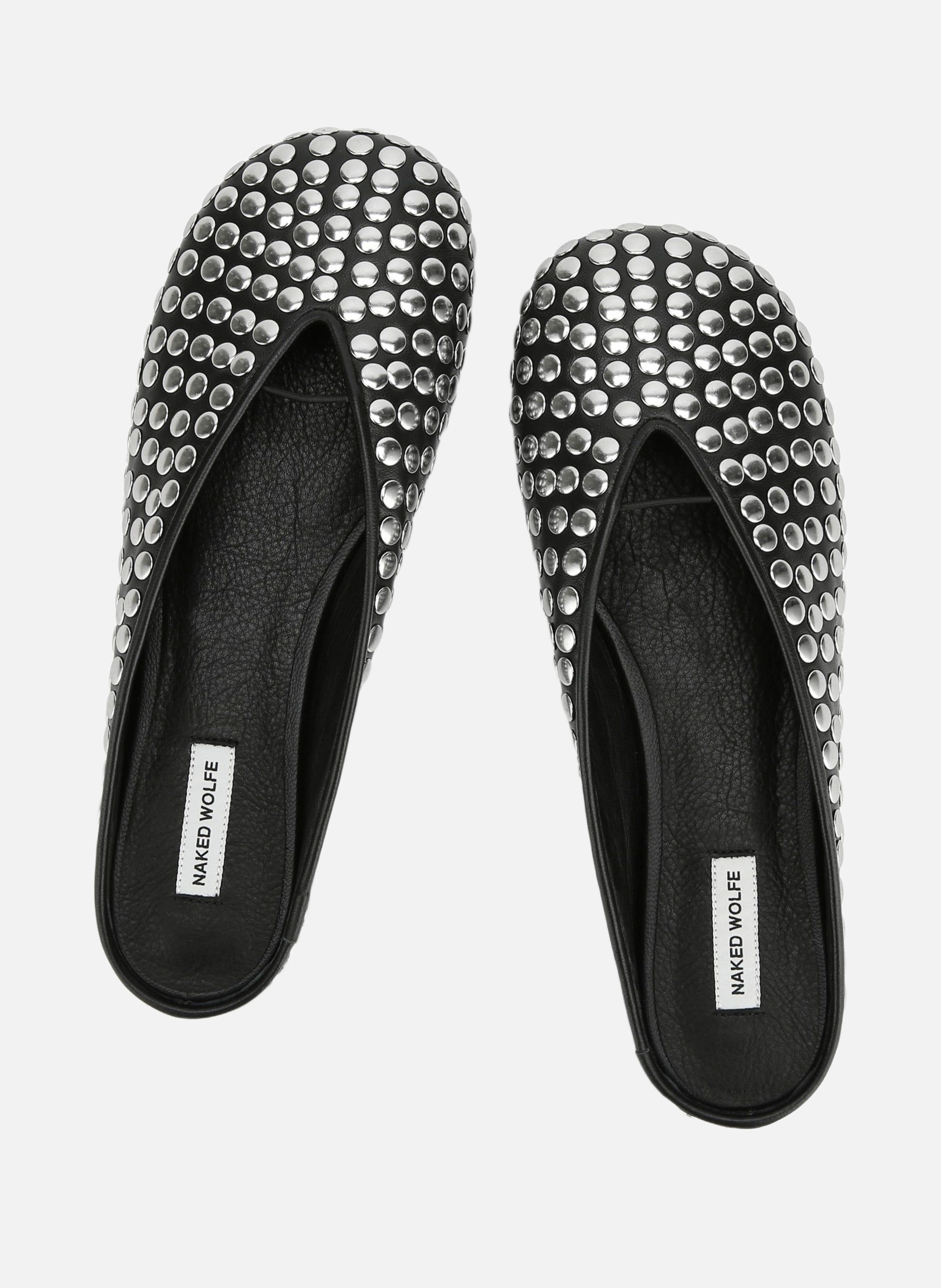 Mules pippa NAKED WOLFE Noir