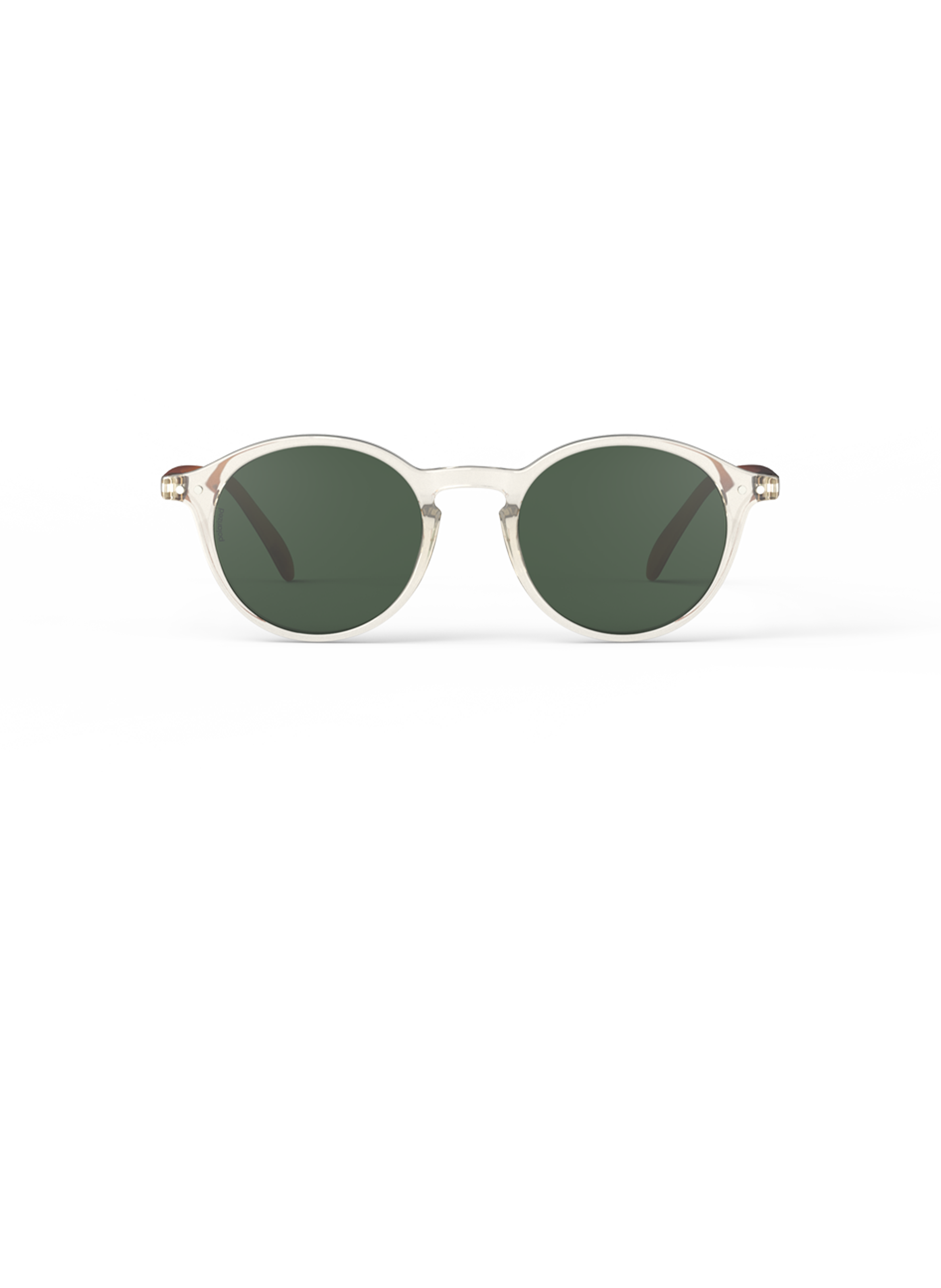 Lunettes de soleil transparentes et arrondies IZIPIZI Transparent