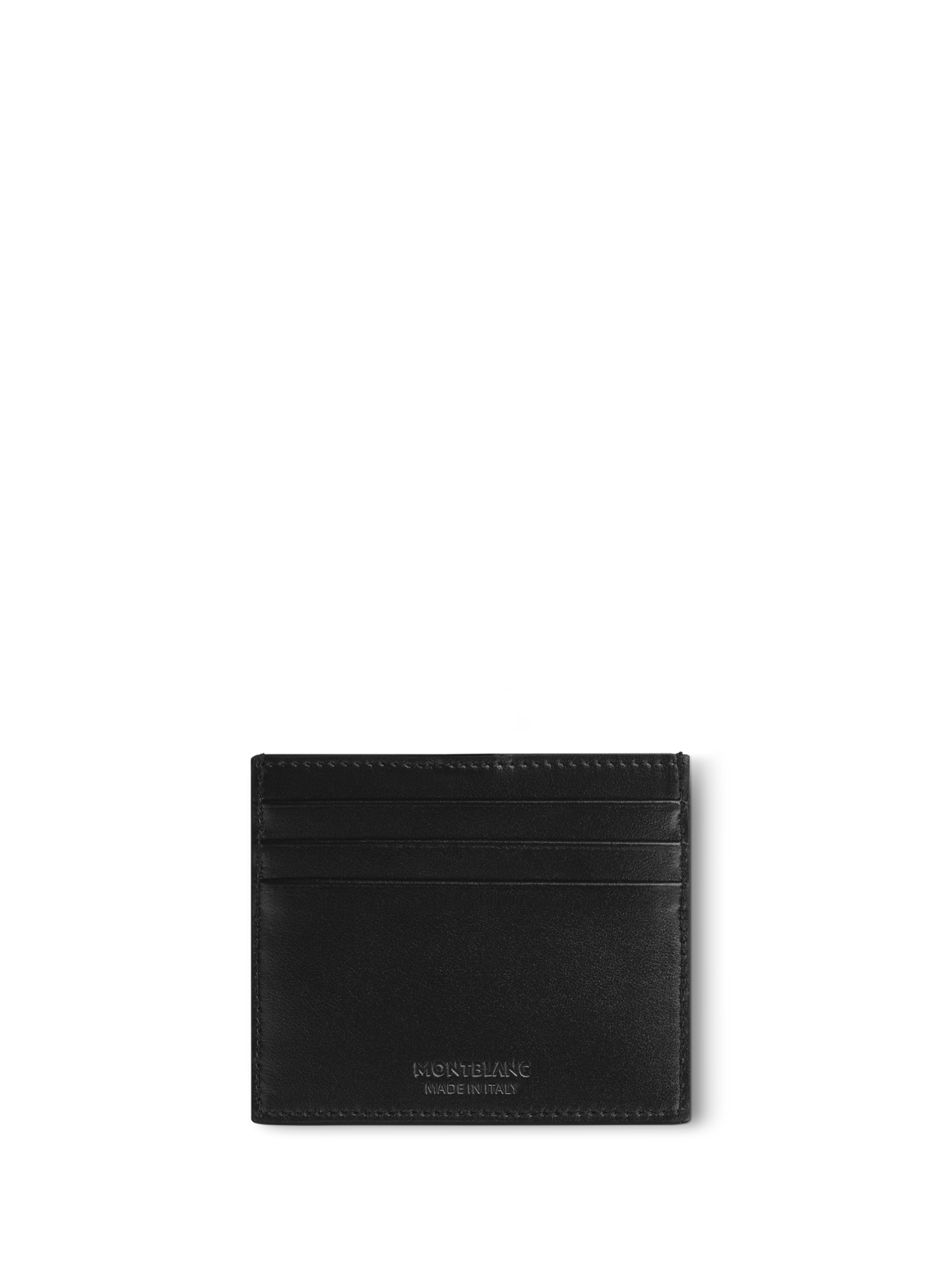  Leather card holder MONTBLANC Black