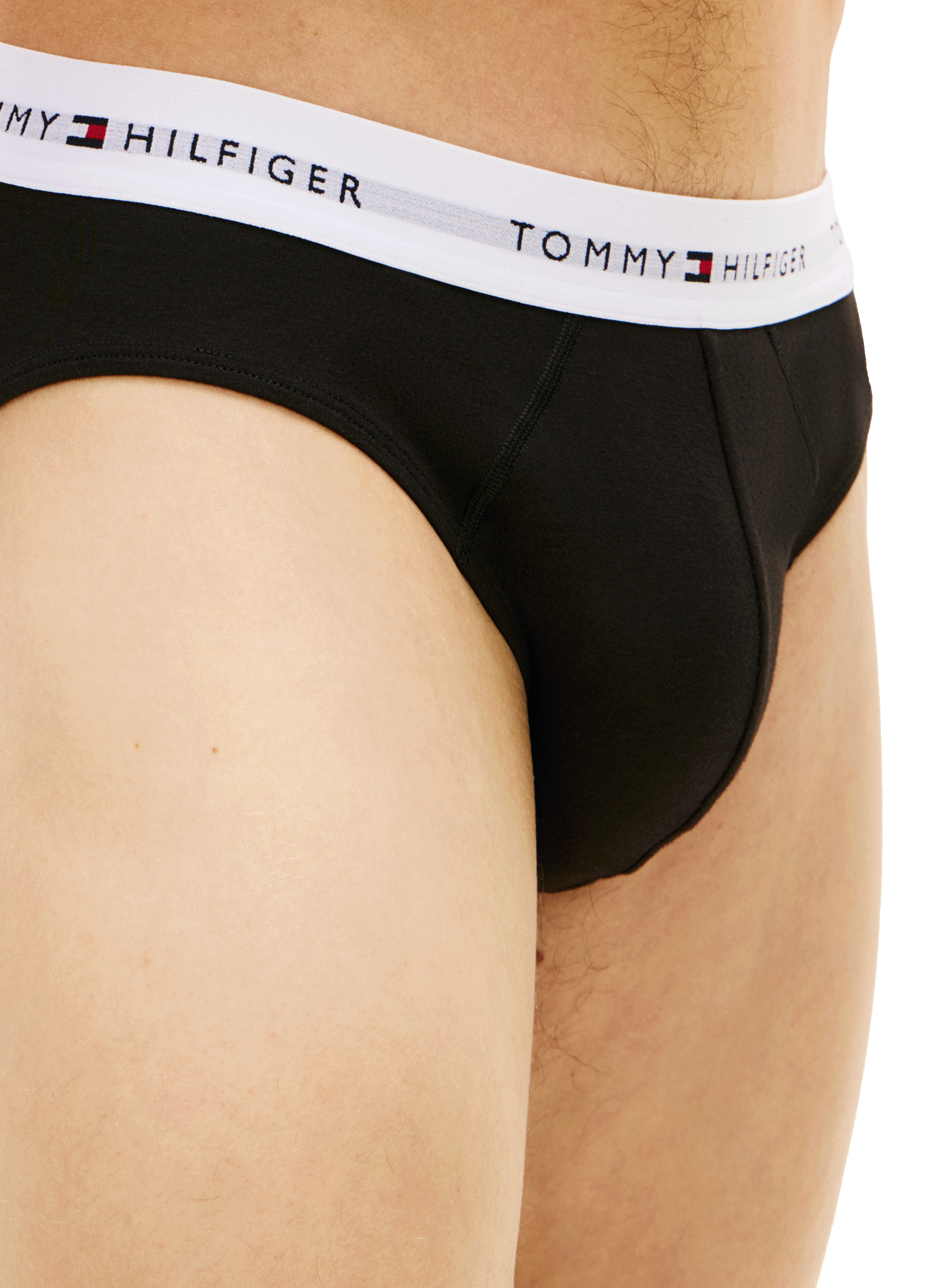Set of three briefs TOMMY HILFIGER Black