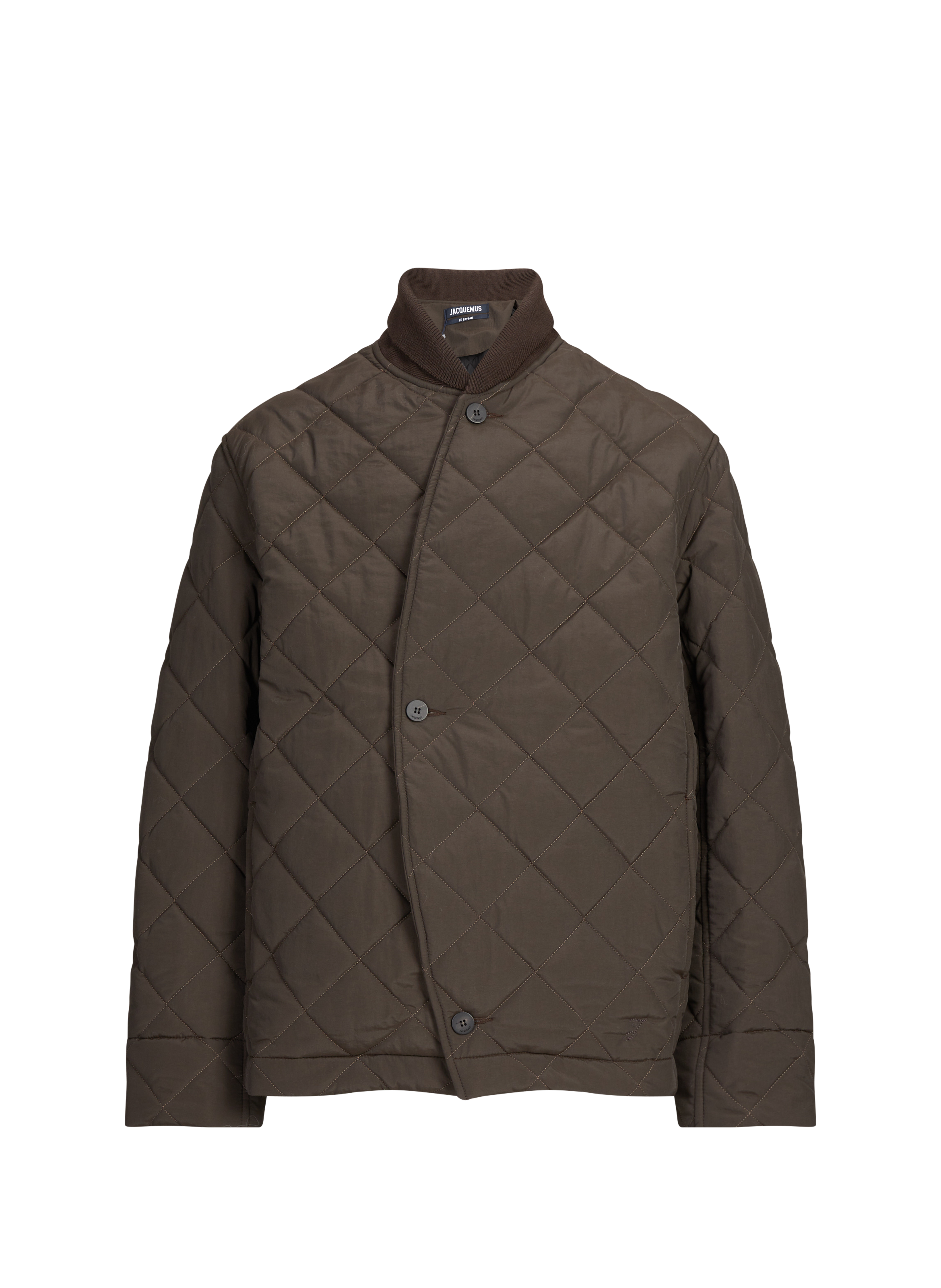 Veste droite matelassée Bastide JACQUEMUS Marron