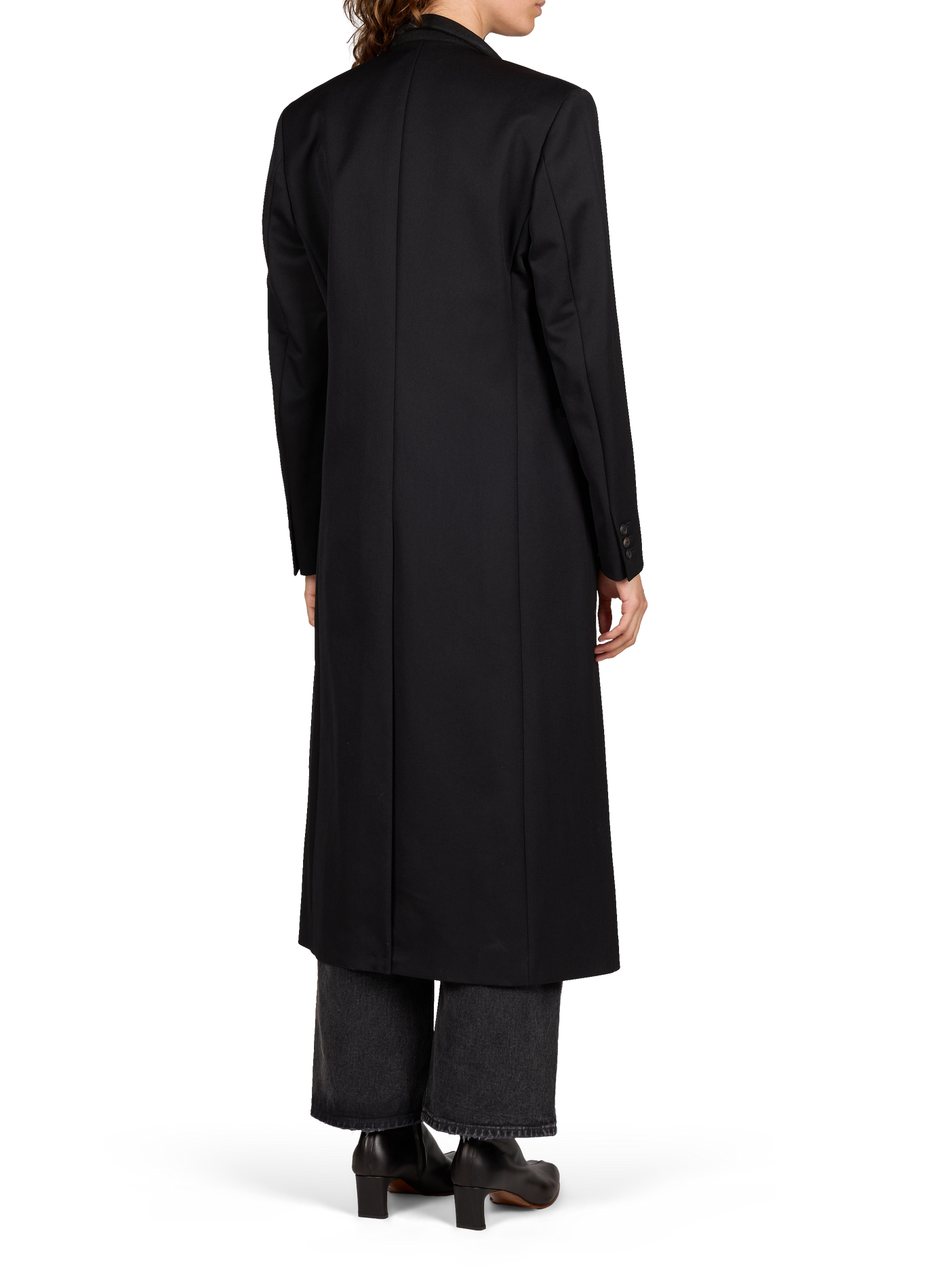 Supper Coat in blended virgin wool OUR LEGACY Black