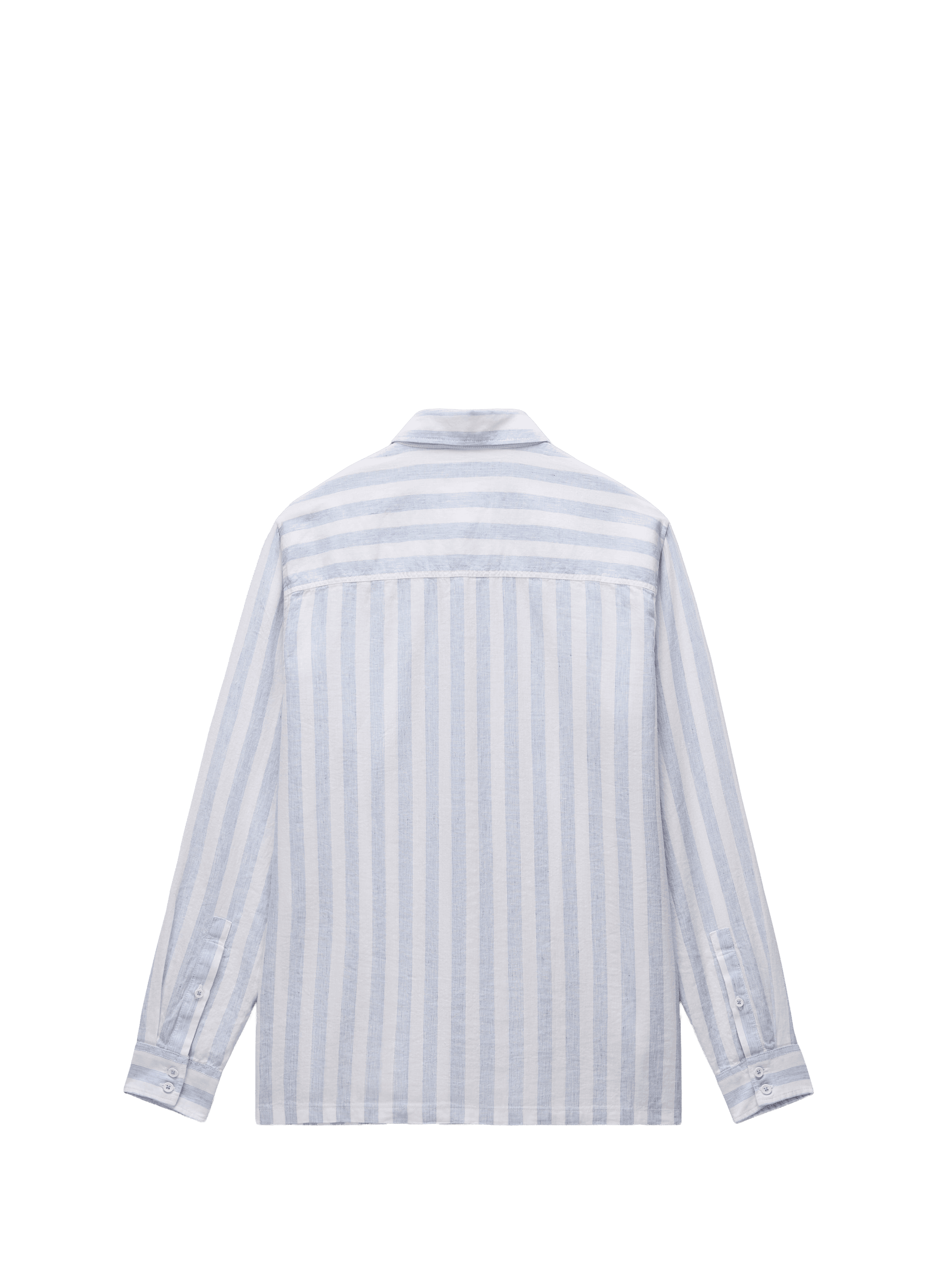 Chemise droite Brolio en coton et lin NAPAPIJRI Multicolore