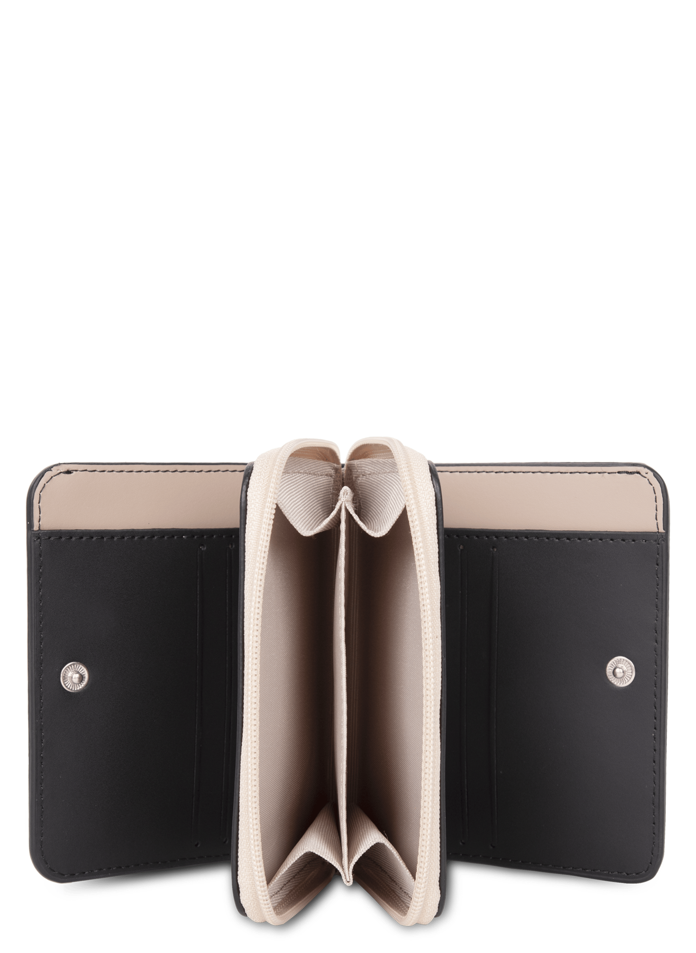 Back to back wallet - smooth LANCASTER Black