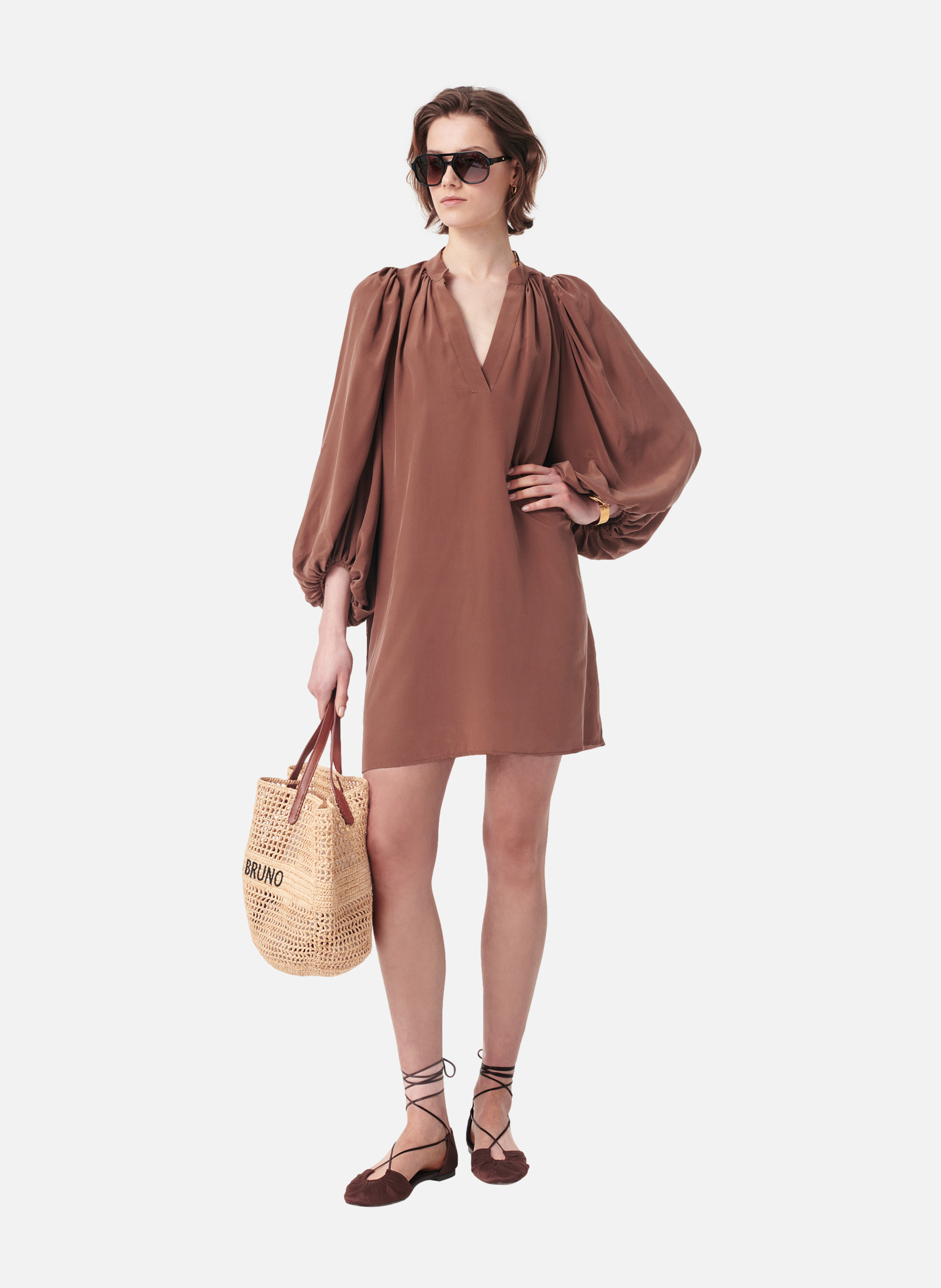 Robe vanessa VANESSA BRUNO Marron