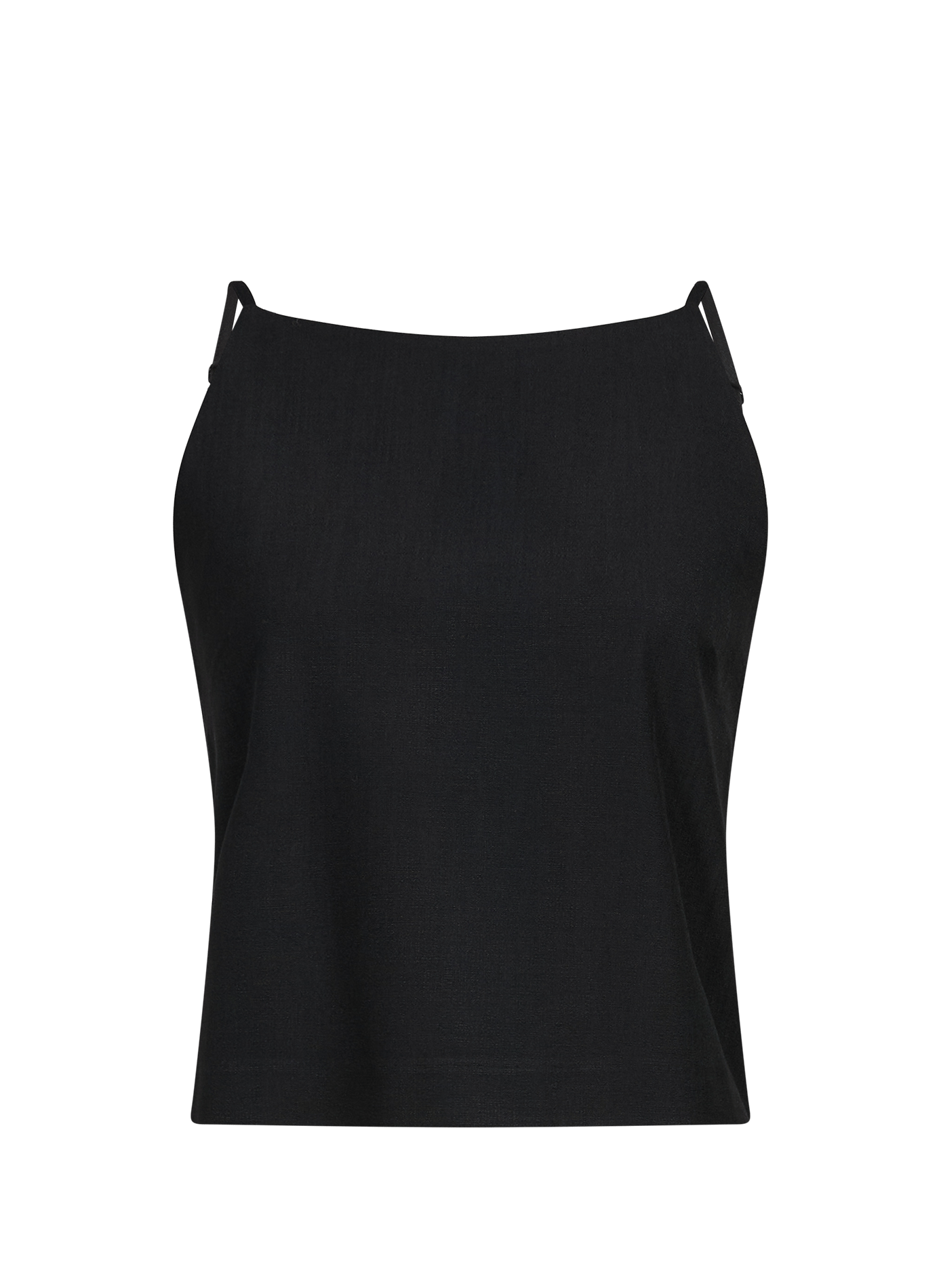 Top Afi senza maniche in misto lana SAISON 1865 Nero
