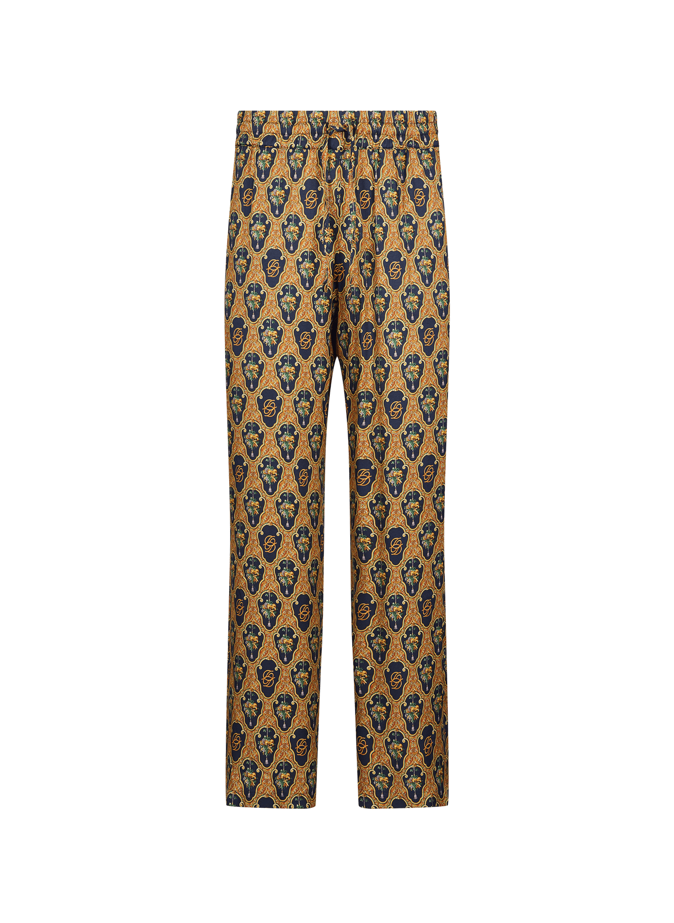 Fluid Baroque Raisin Pants DROLE DE MONSIEUR Multicolour