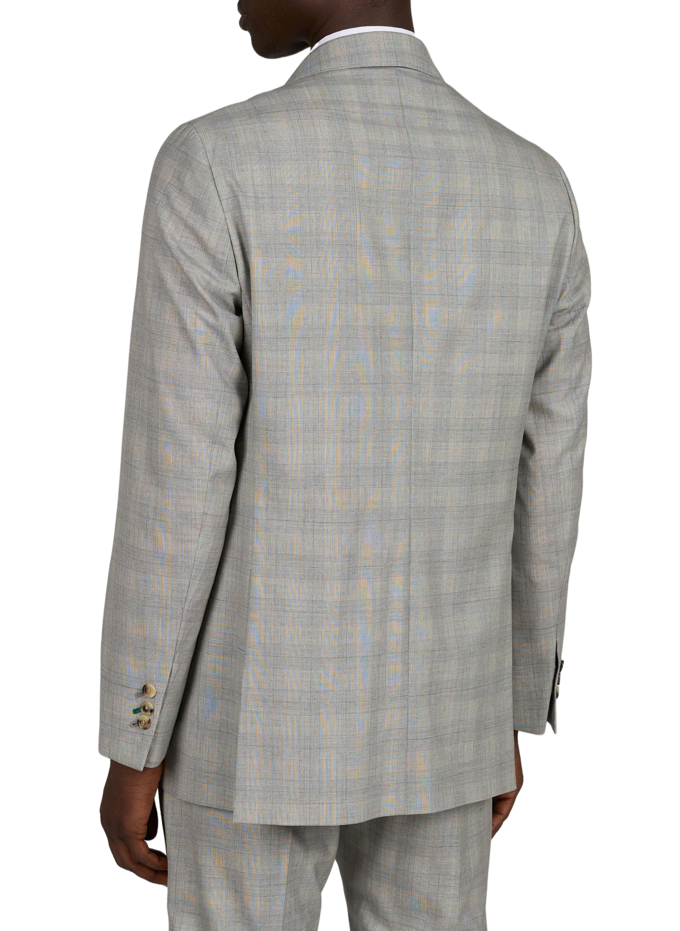 Two-piece wool tweed suit PAUL SMITH Grey