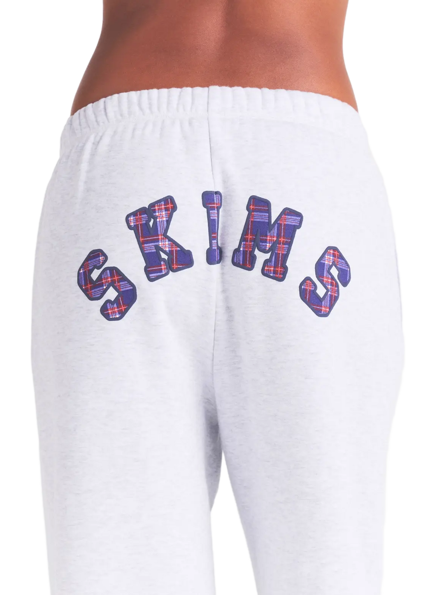 Trainingsbroek met logo van katoenmix SKIMS Grijs