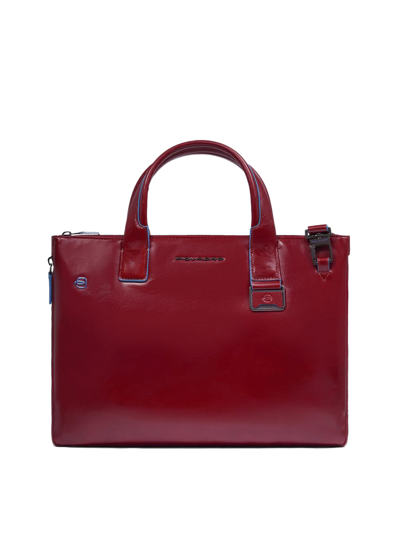 Sac à ordinateur mince 14" personnalisable PIQUADRO Rouge