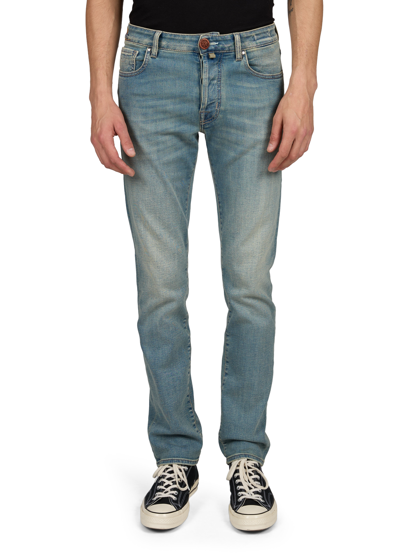 Bard Slim-Fit-Jeans aus Baumwollmischung JACOB COHEN Blau