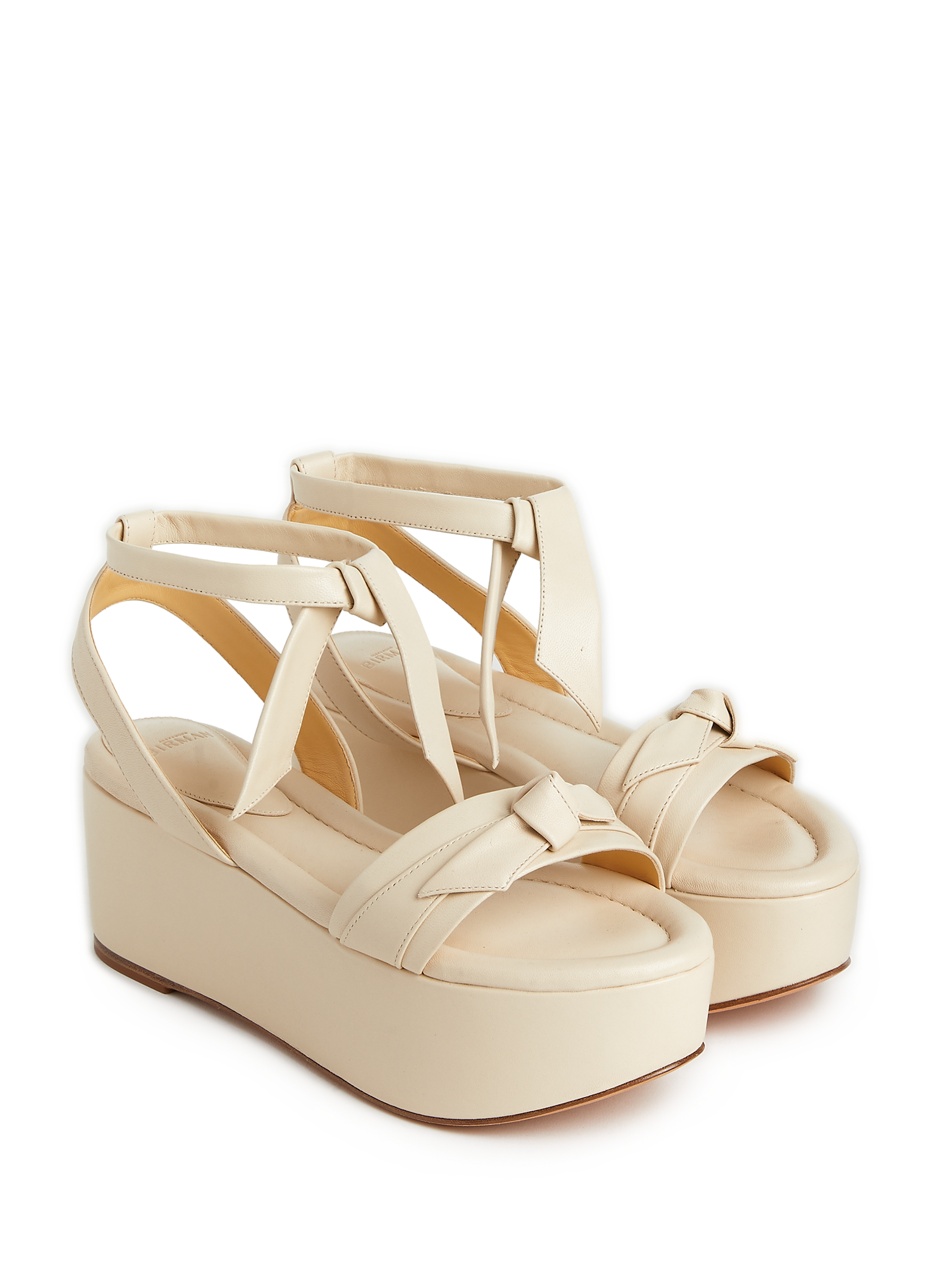 Sandales à plateforme Clarita en cuir