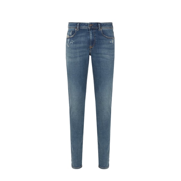 Jean slim en coton denim