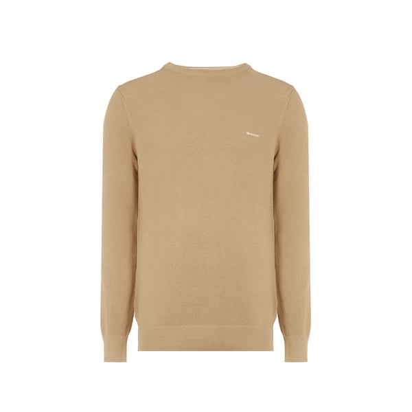 Pull en maille de coton piqué