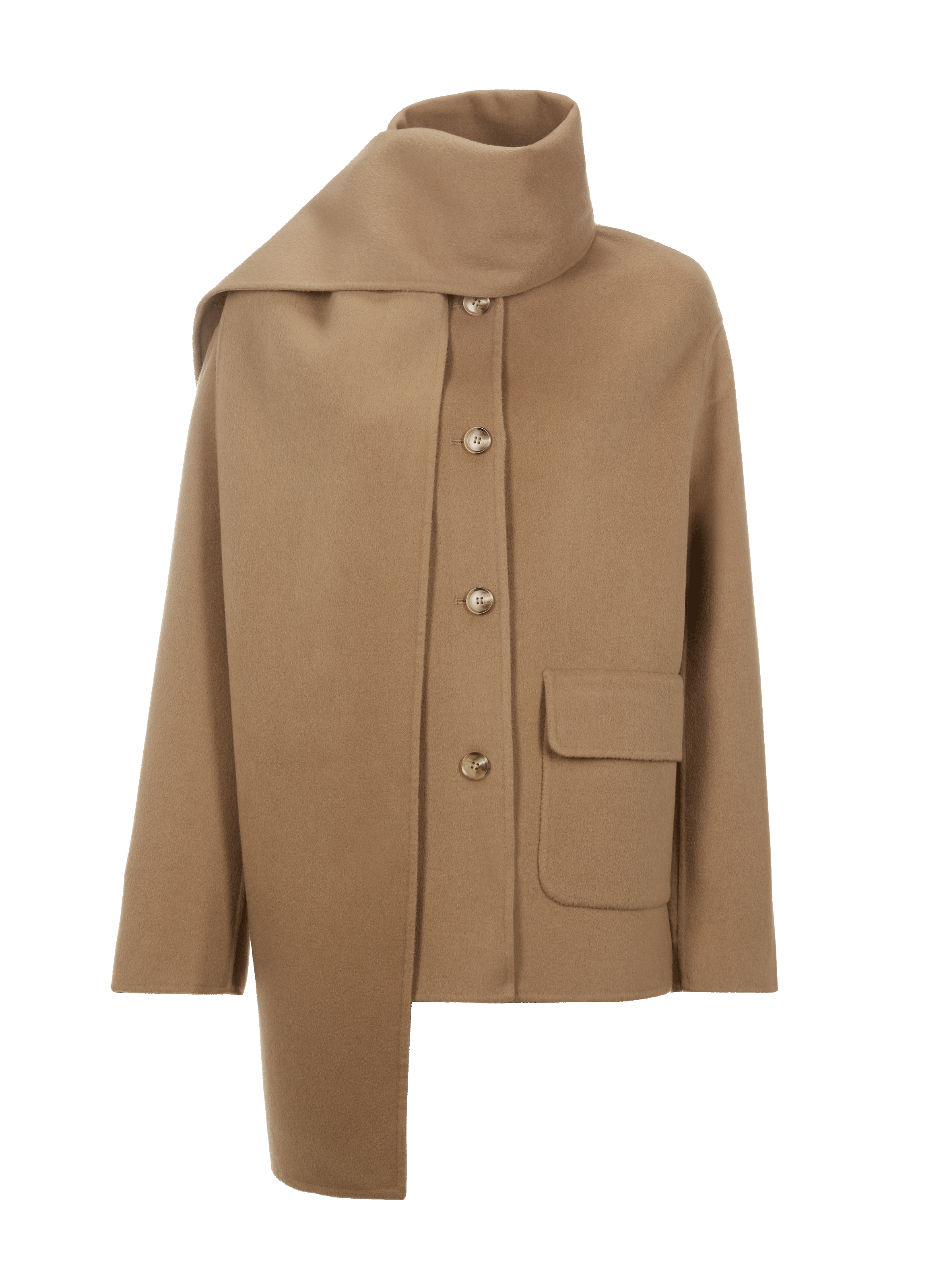 Manteau en laine mélangée