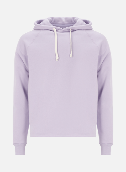 Purple cotton hoodie SEASON 1865 