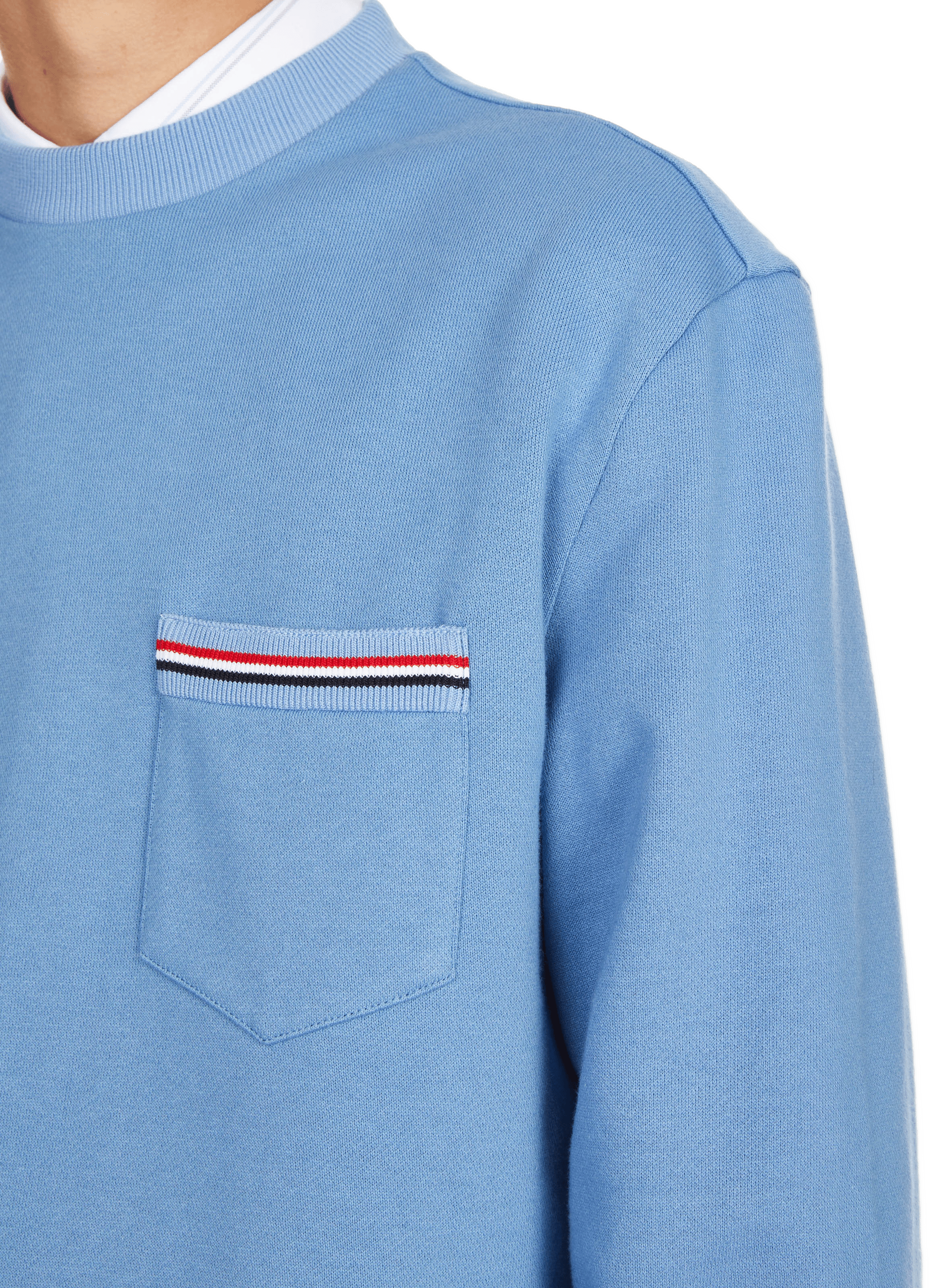 Sweatshirt oversize en coton Bleu