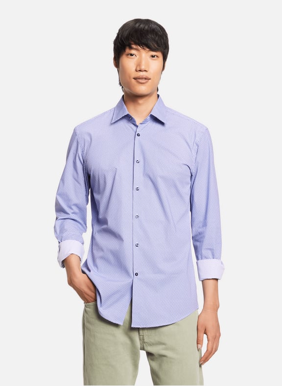 Printed Slim Fit Shirt Multicolour by BOSS BOSS Printed Slim Fit Shirt Multicolour