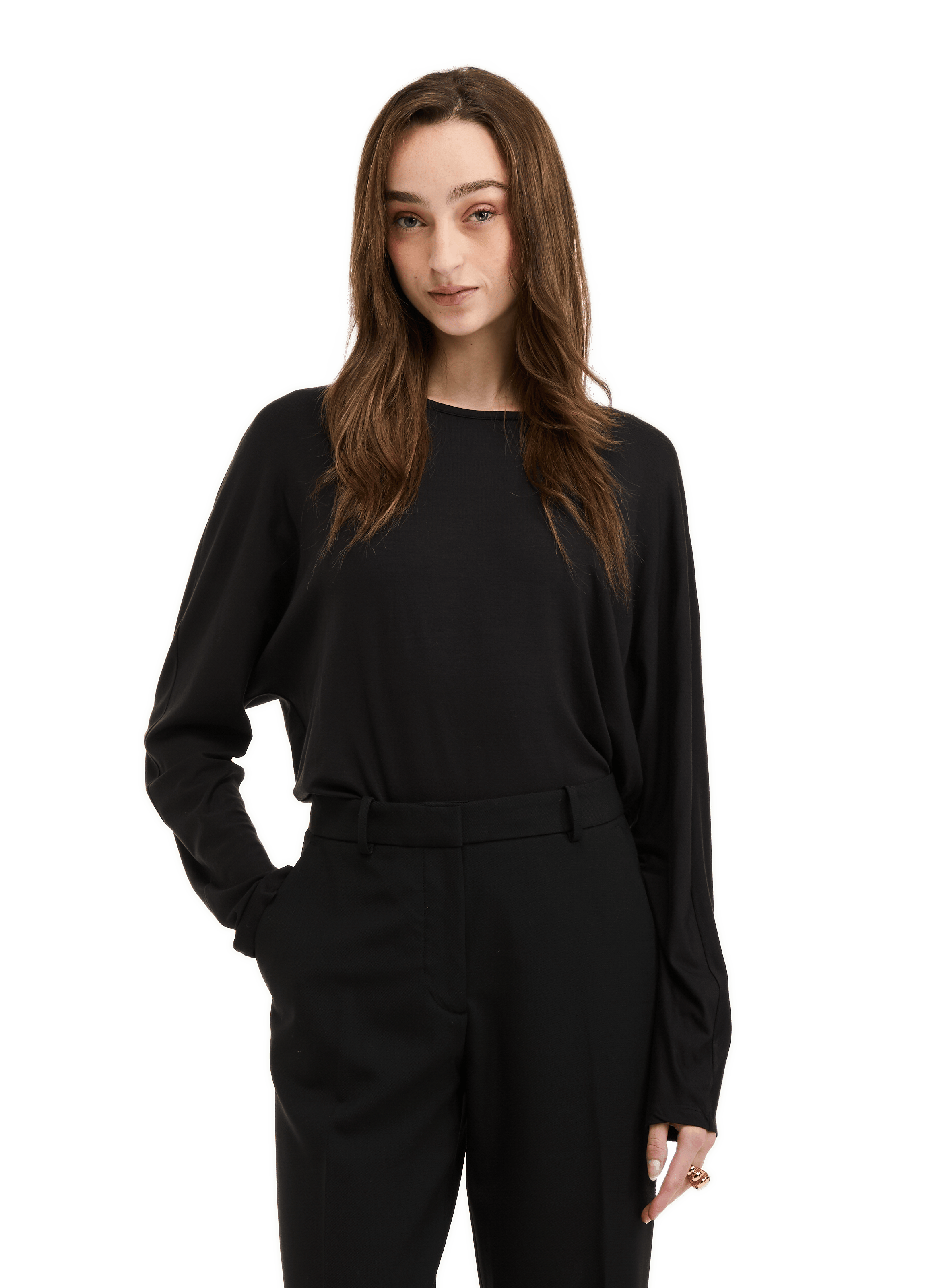 Sweatshirt haut de pyjama  CALVIN KLEIN Noir