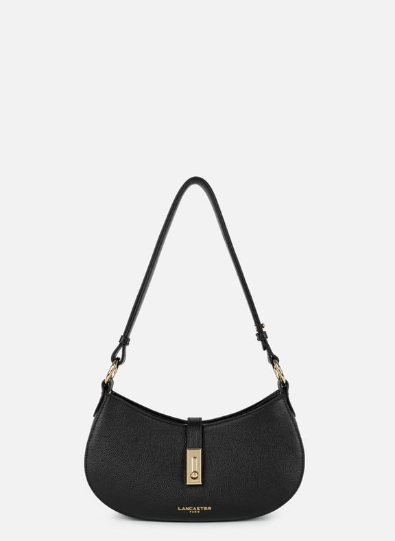 Petit sac besace - milano horizon Noir by LANCASTER LANCASTER Petit sac besace - milano horizon Noir