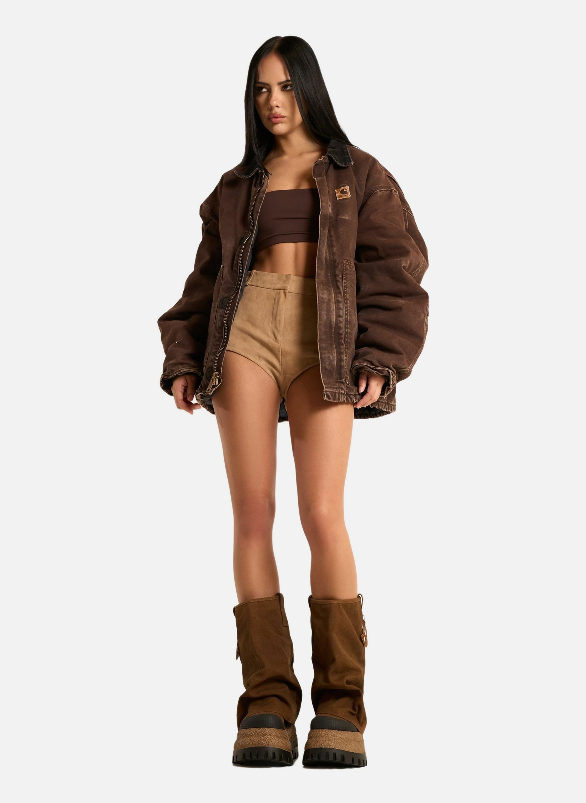 Bottes disturb NAKED WOLFE Marron