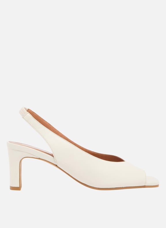 Escarpins en cuir dicton Blanc by JONAK JONAK Escarpins en cuir dicton Blanc