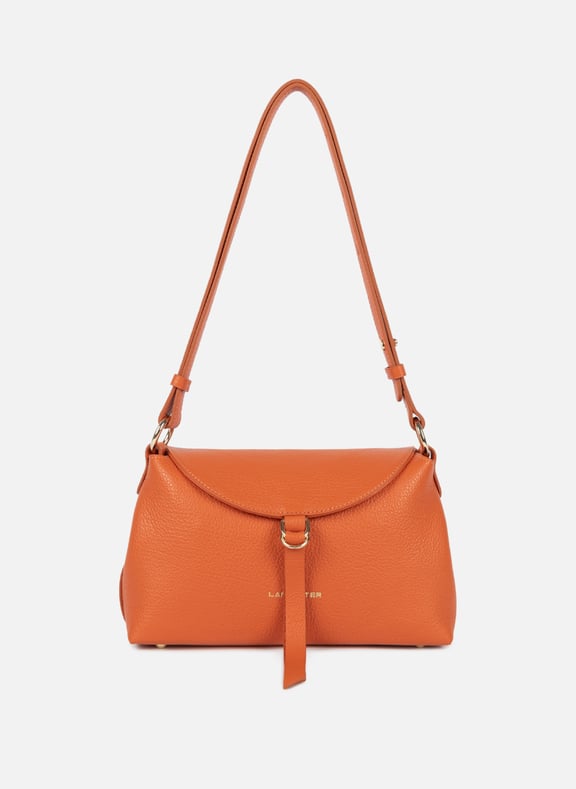 Petit sac trotteur - dune gaia Orange by LANCASTER LANCASTER Petit sac trotteur - dune gaia Orange