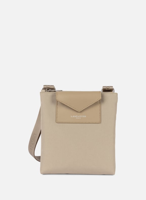 Double pochette - smart kba Gris by LANCASTER LANCASTER Double pochette - smart kba Gris