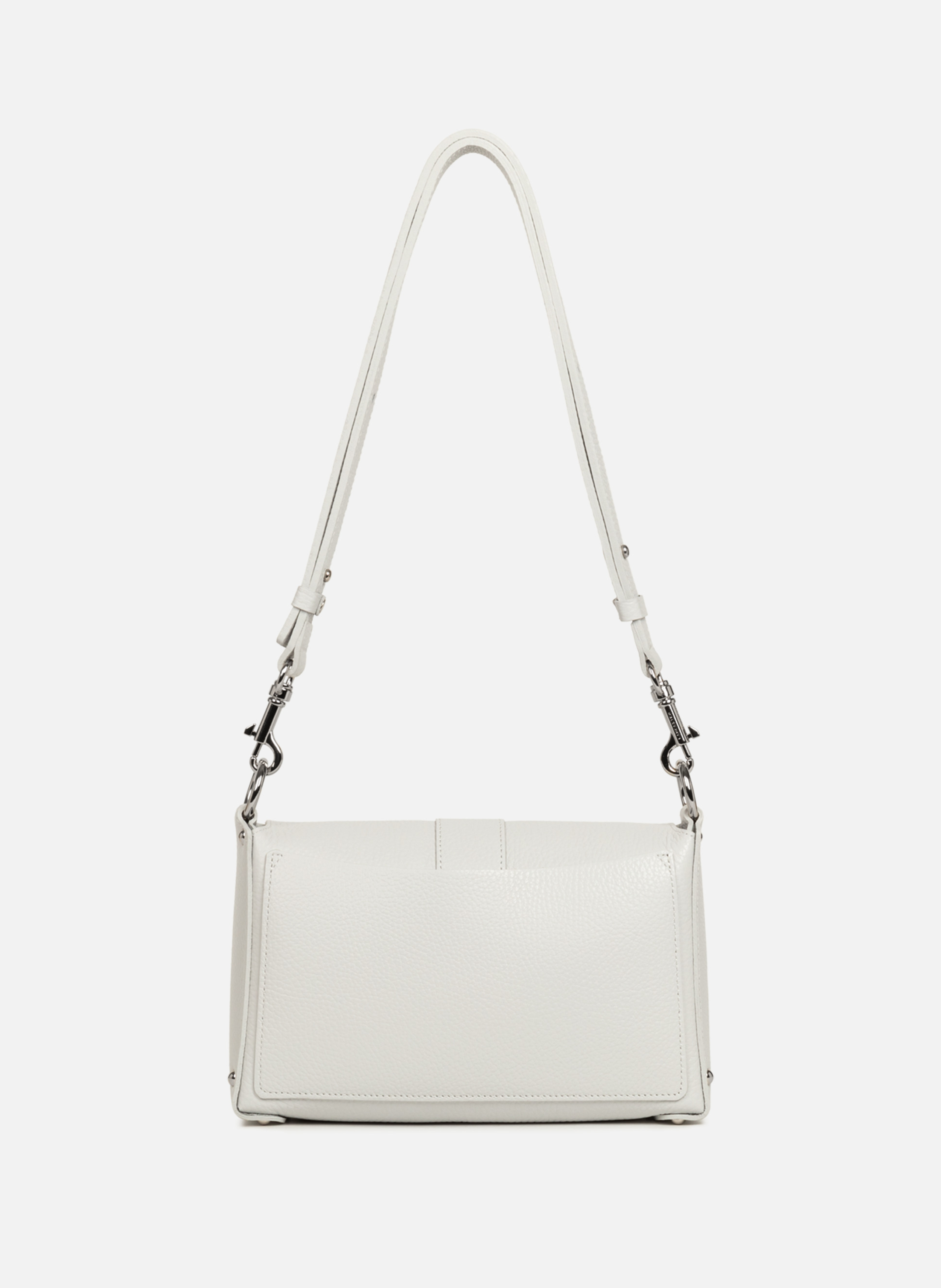 Small crossbody bag - Top Double Grey