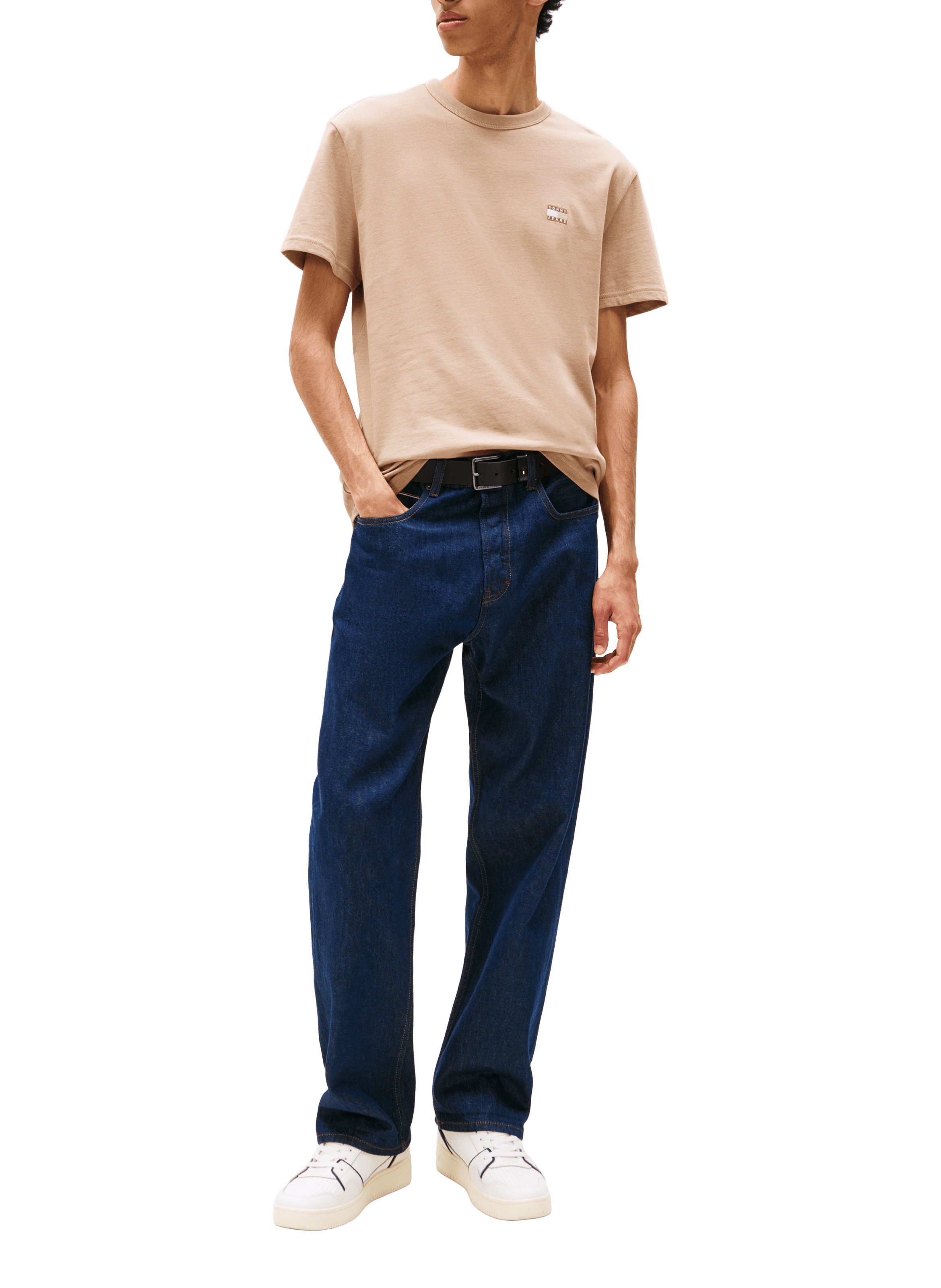 Classic Cotton T-Shirt TOMMY HILFIGER Brown