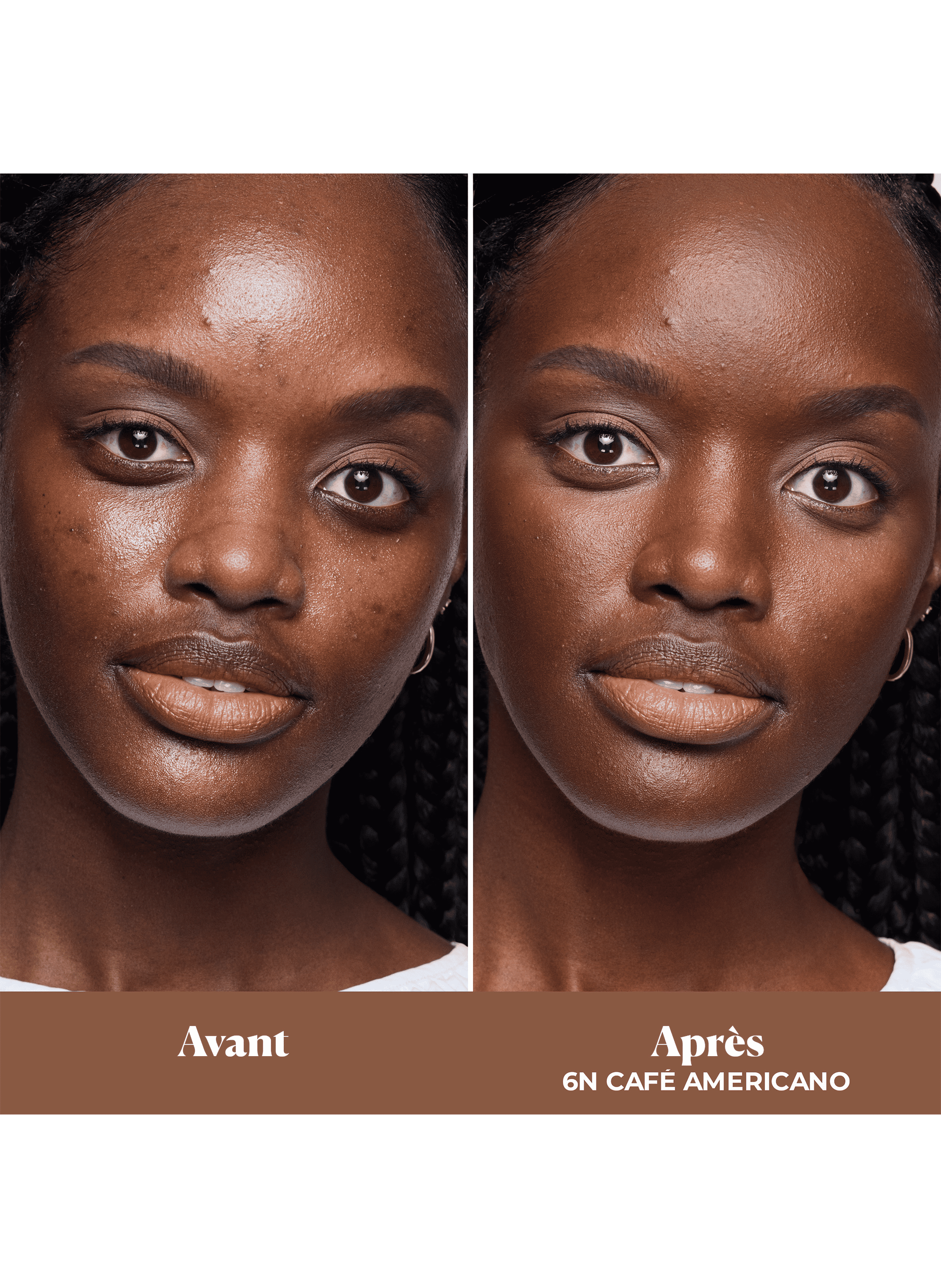 Real Flawless Feather Matte Powder Foundation LAURA MERCIER 6n café americano 