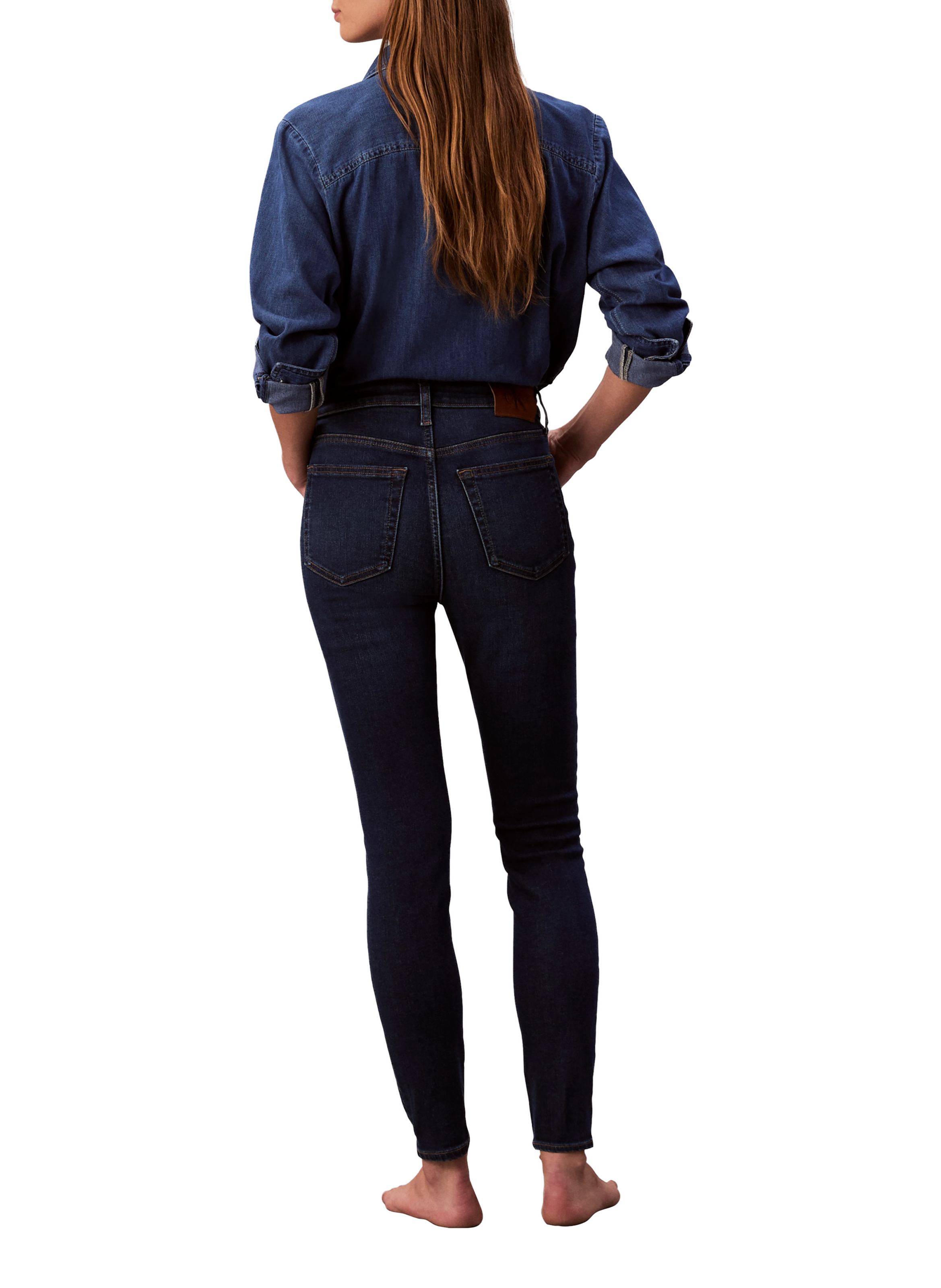 Cotton T-shirt CALVIN KLEIN Blue