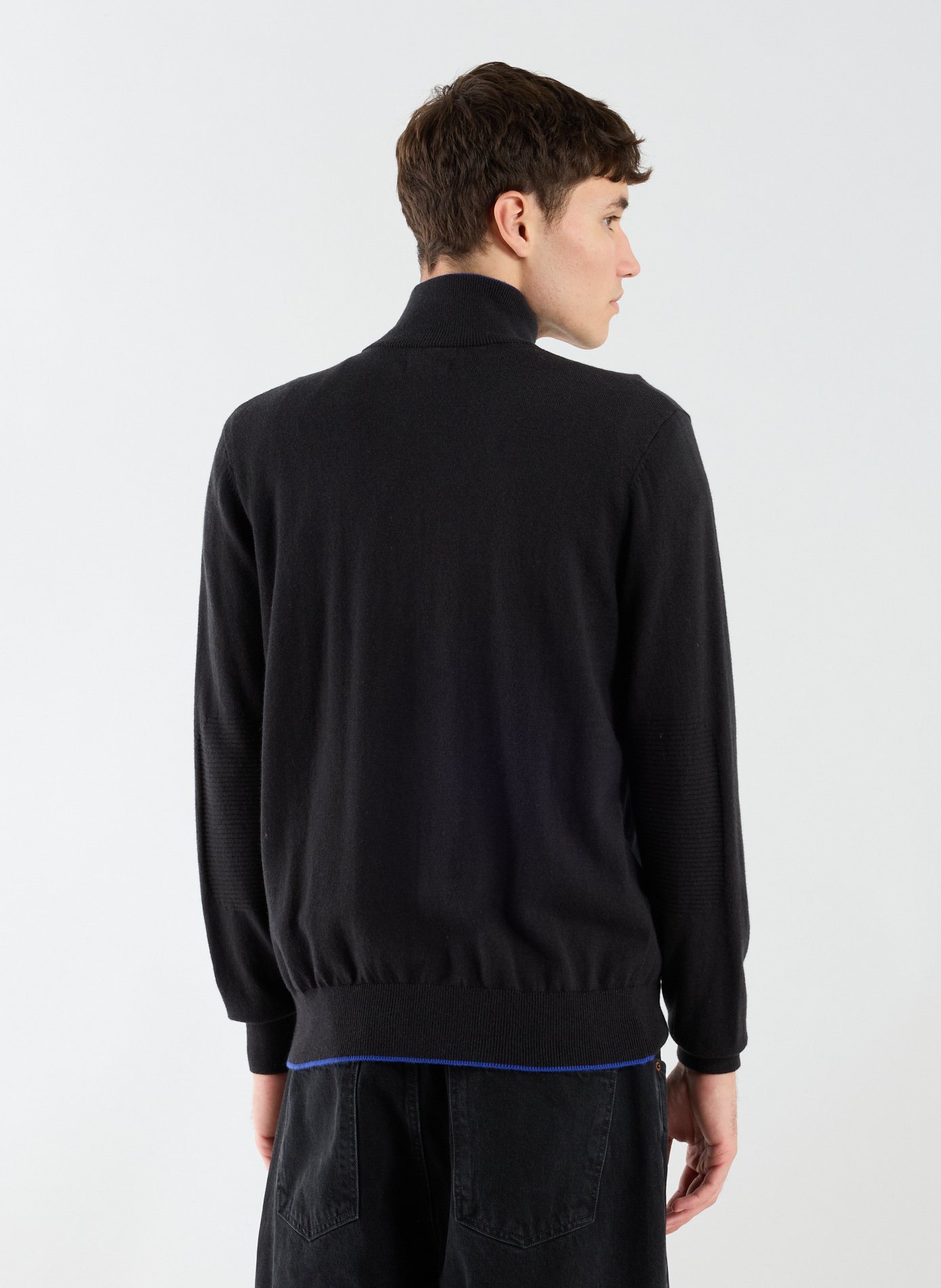 Gilet en coton mélangé LA MARTINA Noir