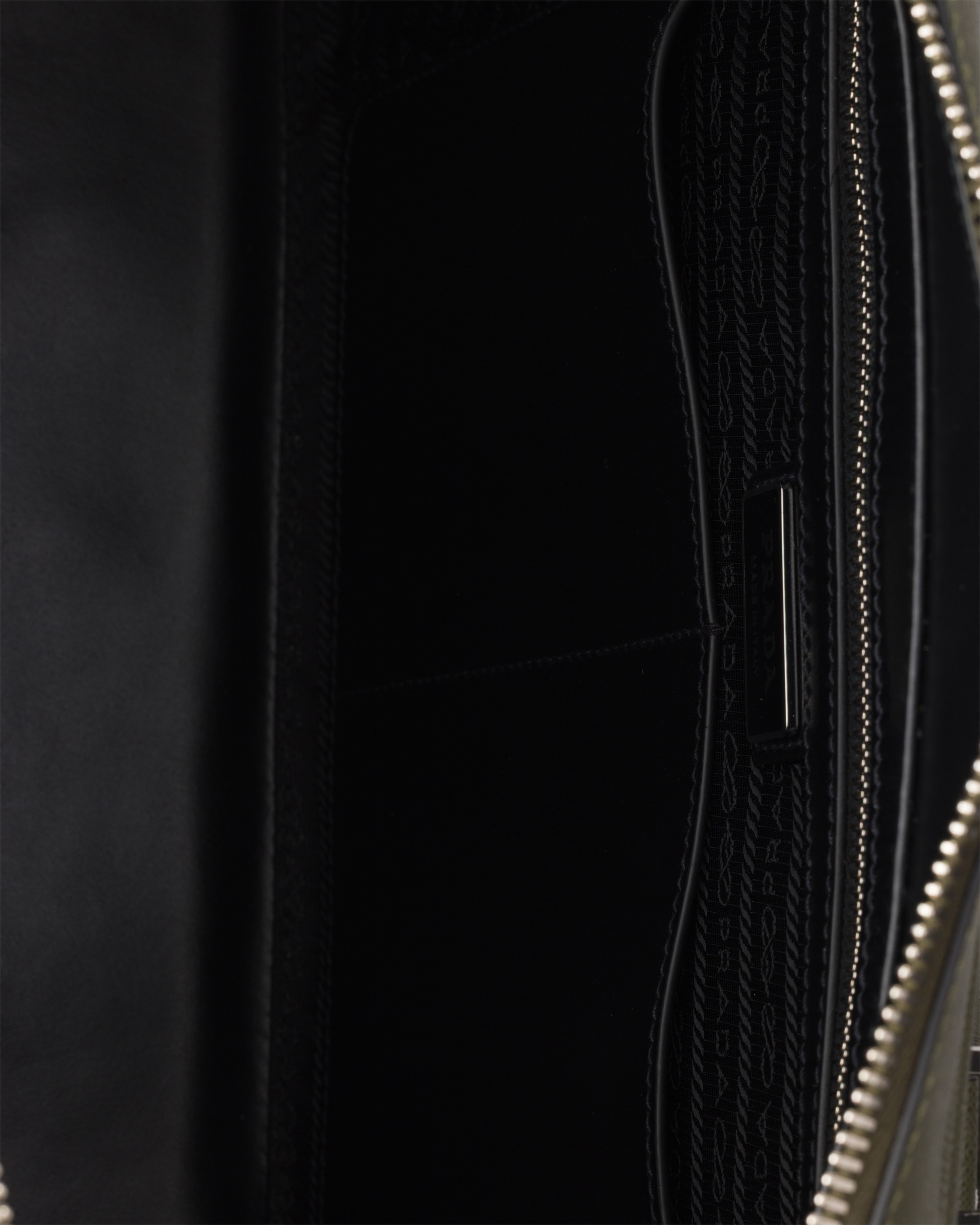 Mallette en cuir saffiano PRADA Vert