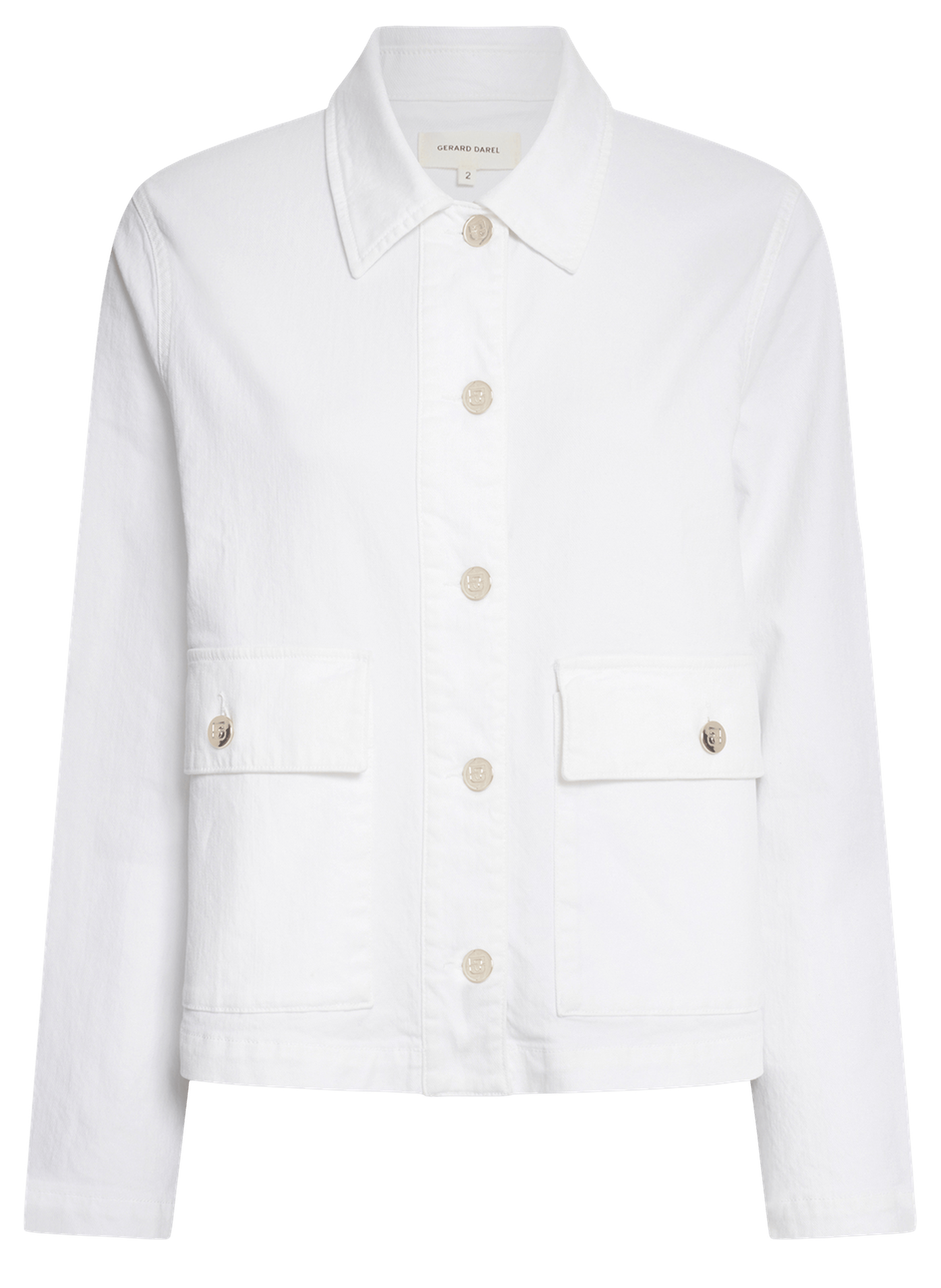 Veste en denim blanc - thyra GERARD DAREL Blanc